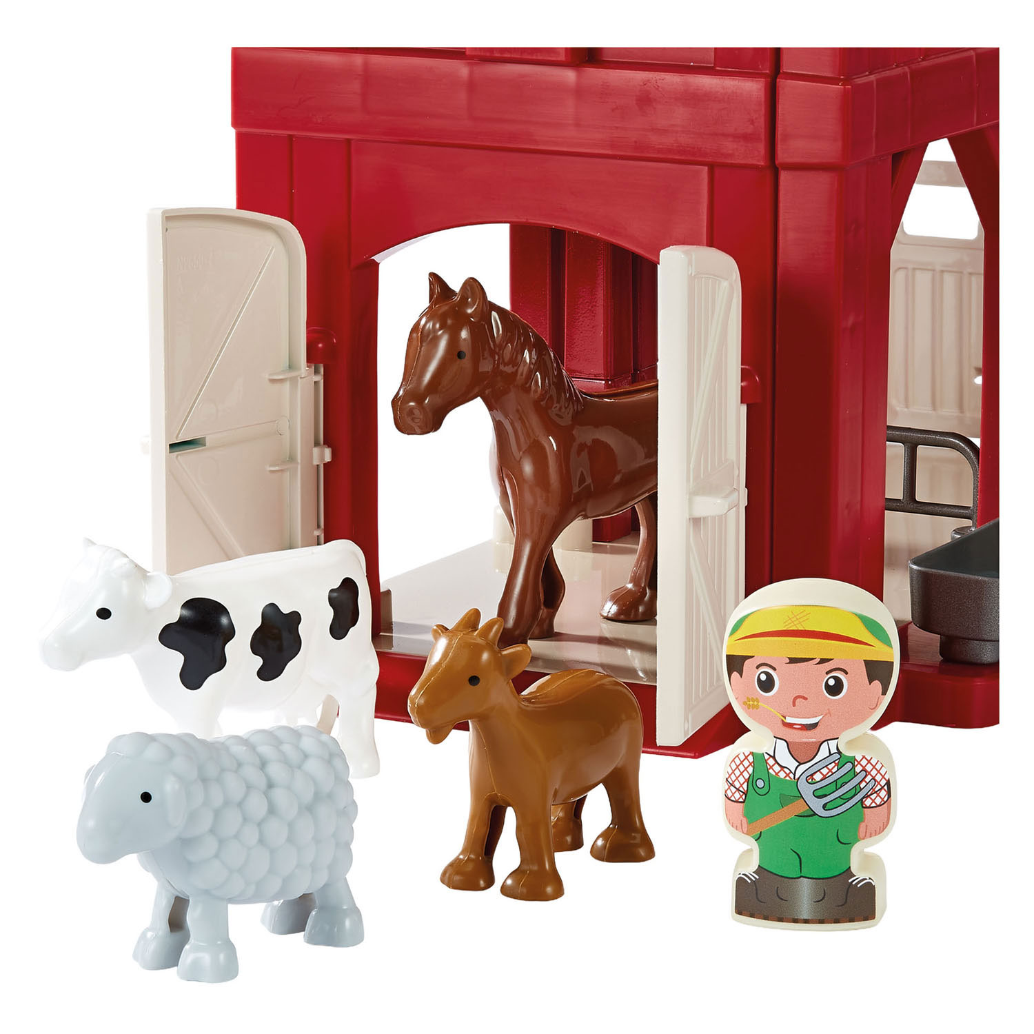 Blocs de construction Abrick Ferme écologique avec véhicule