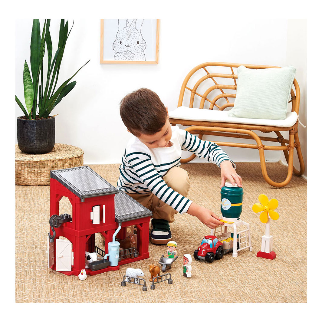 Blocs de construction Abrick Ferme écologique avec véhicule