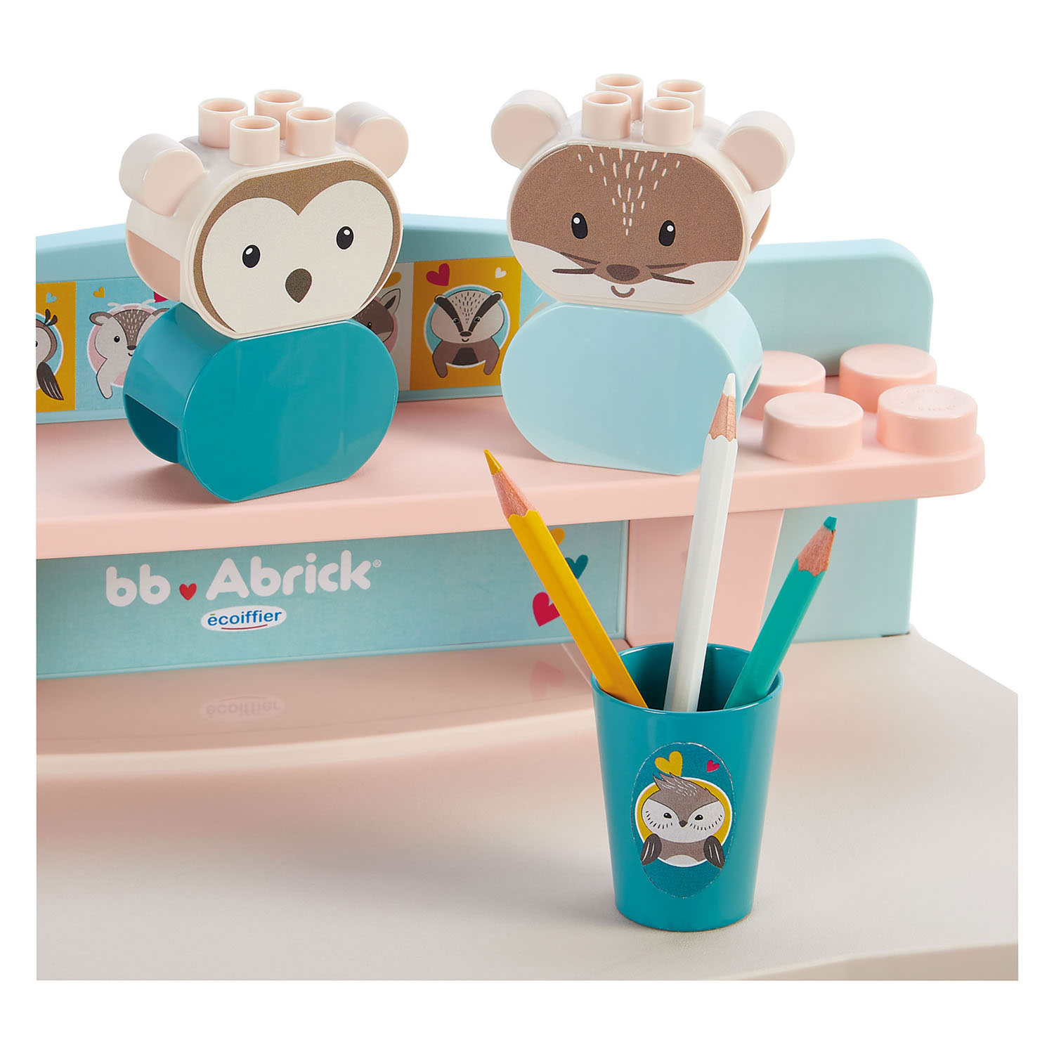 Ecoiffier Mon Premier Bureau - 8 parties.