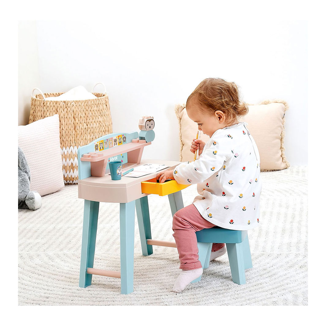 Ecoiffier Mon Premier Bureau - 8 parties.