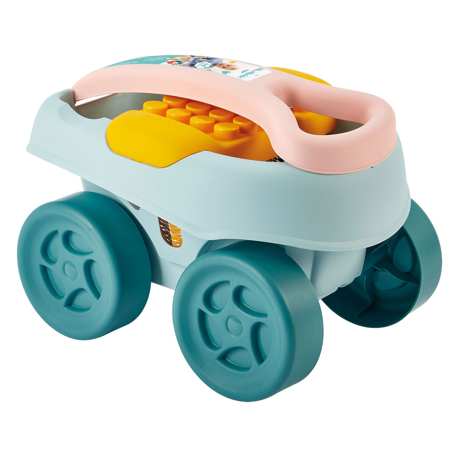 Brouette Abrick avec 40 blocs de construction