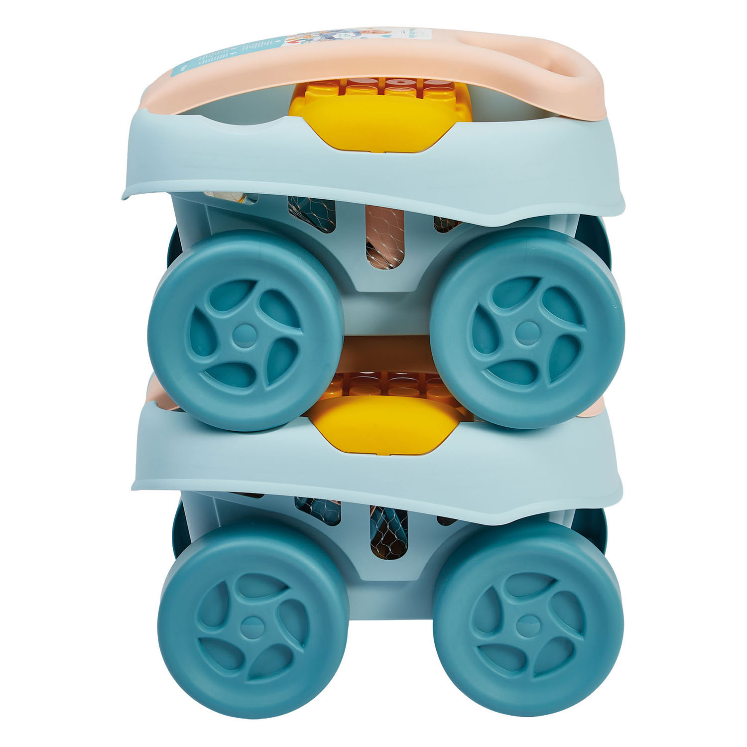 Brouette Abrick avec 40 blocs de construction