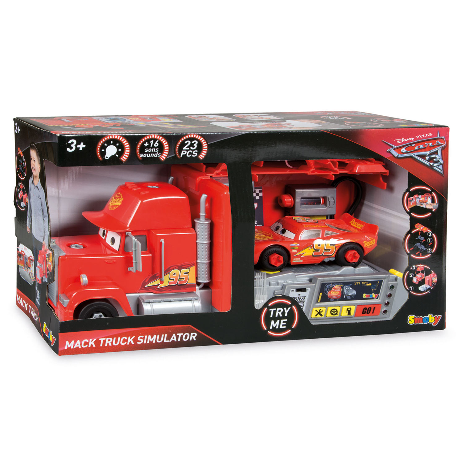 Smoby Cars 3 Mack Truck Simulator