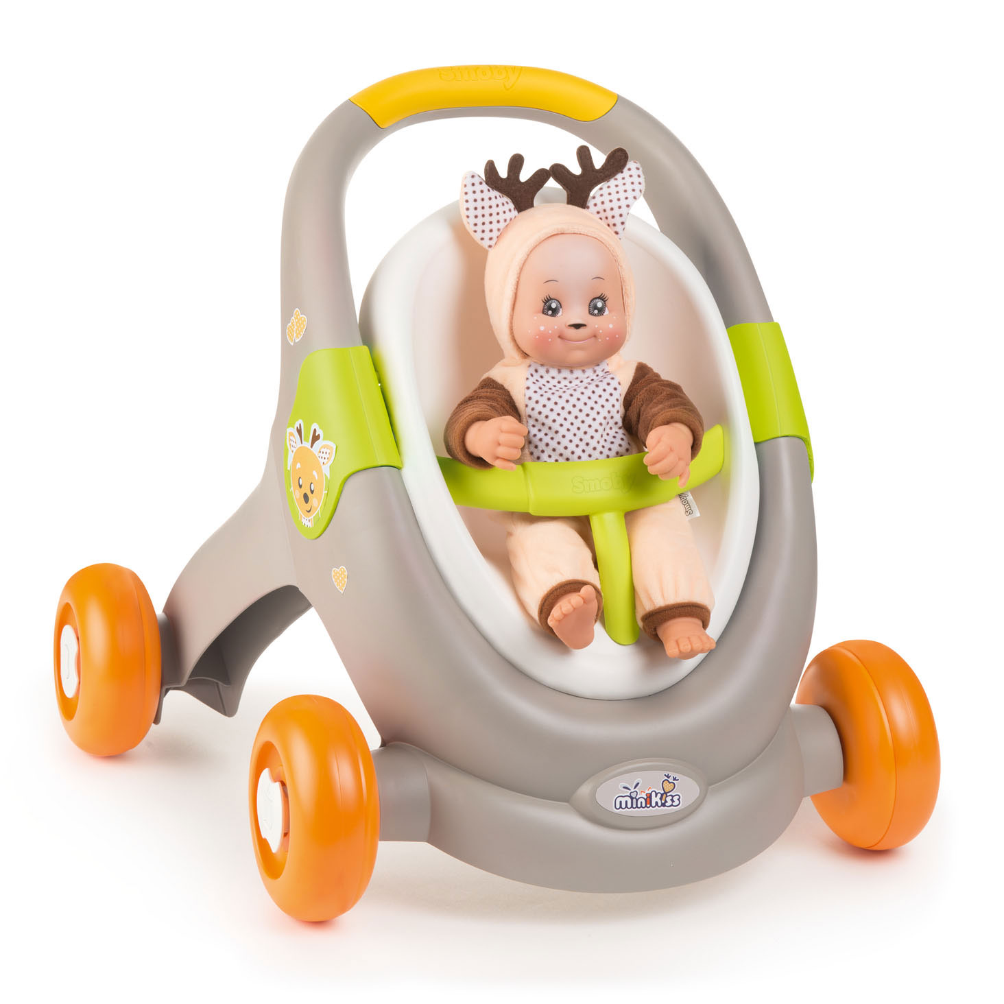 Beperkingen kleur Herformuleren Smoby Minikiss Babywalker Vos, 3in1 online kopen | Lobbes Speelgoed