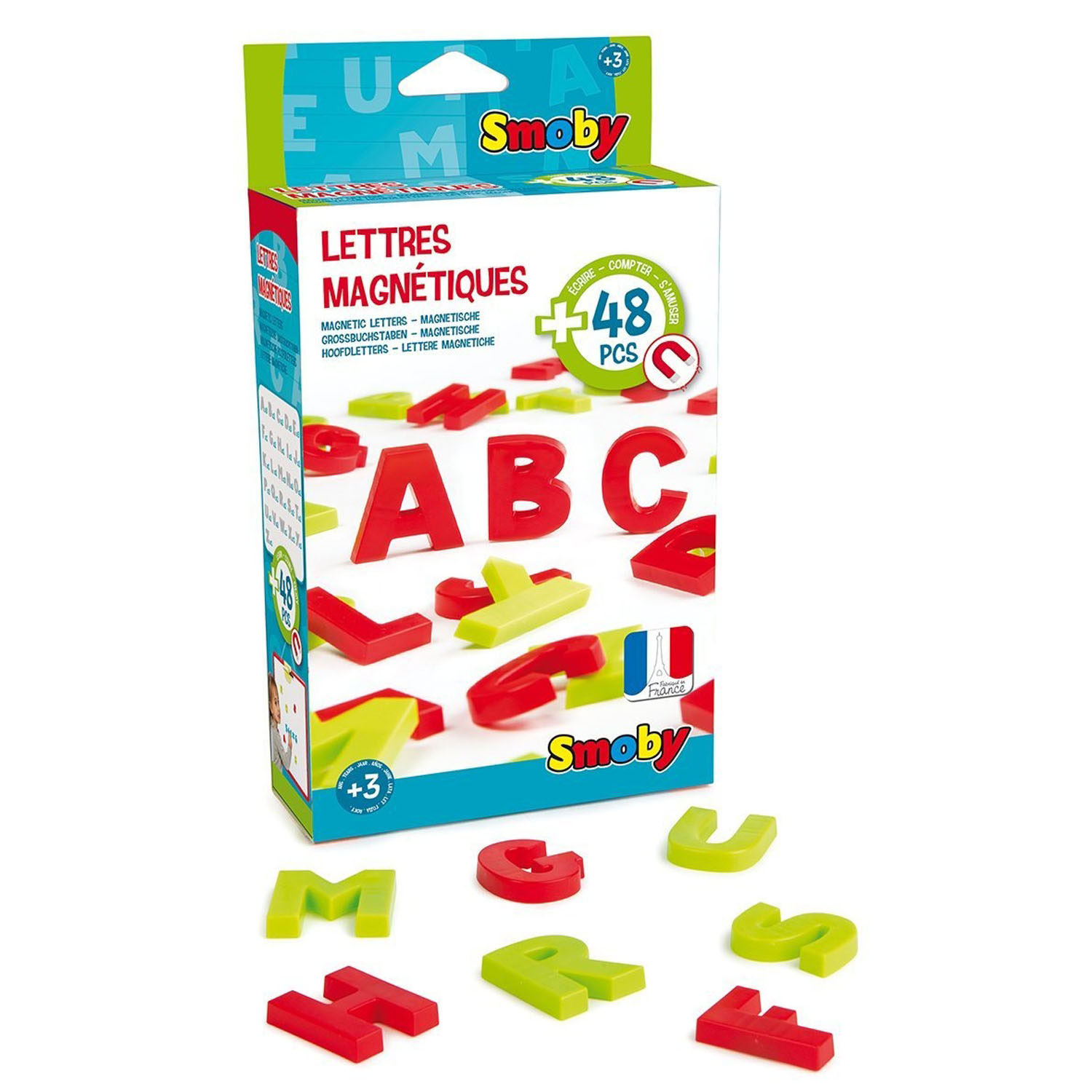 Smoby Magnetische Letters, 48st.