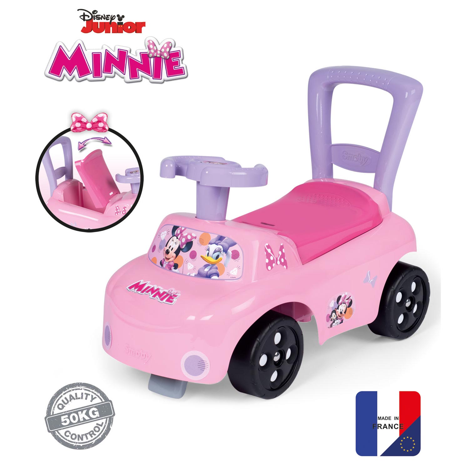 Smoby Minnie Car Ride On