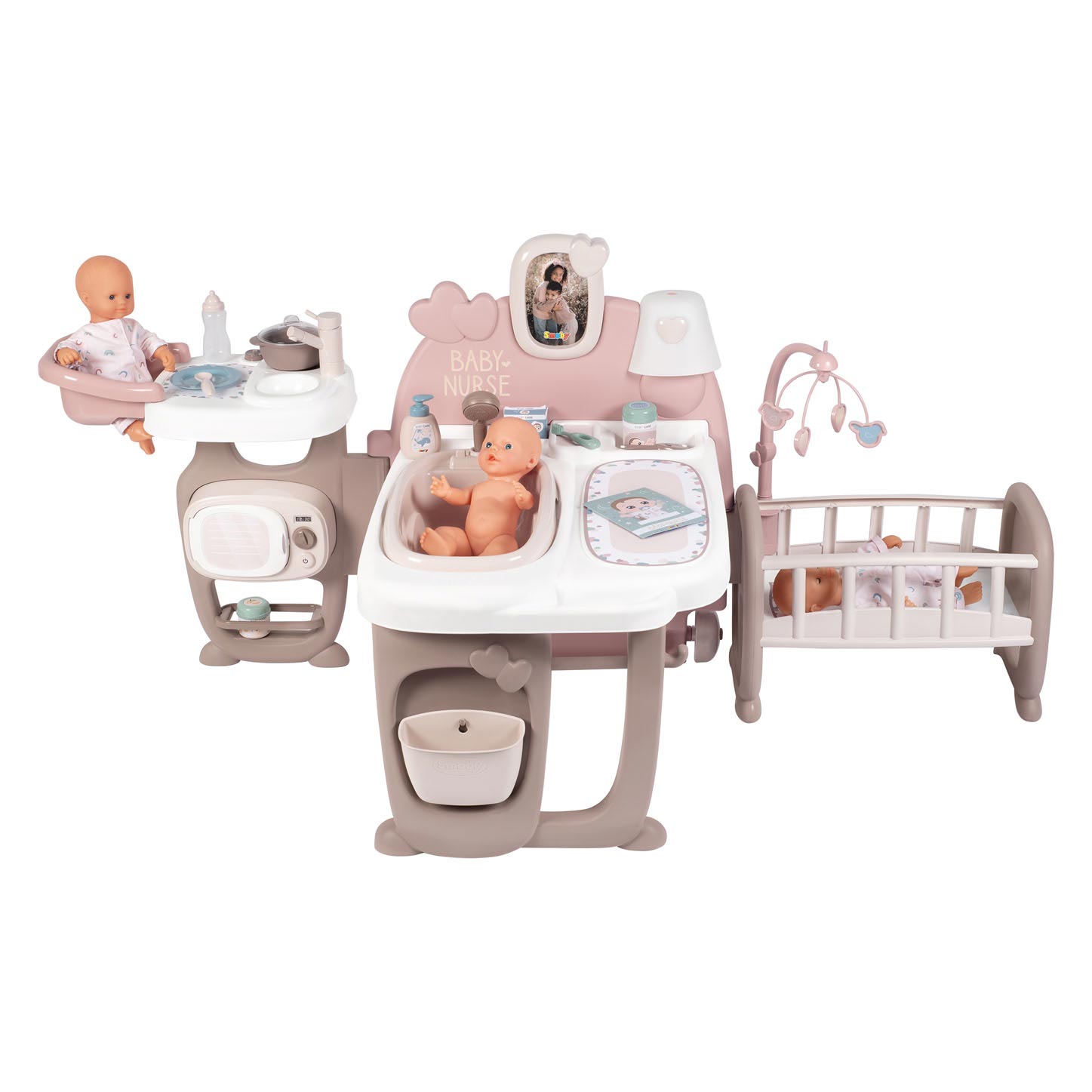 Centre de soins pour poupées Smoby Baby Nurse, 23 pcs.