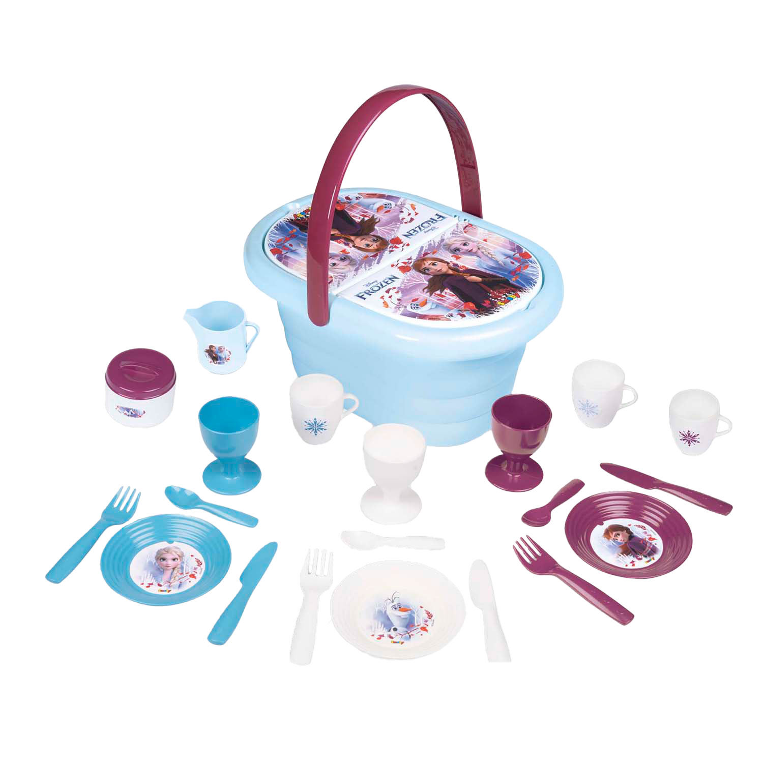 Smoby Disney Frozen Picknickmand, 21dlg.