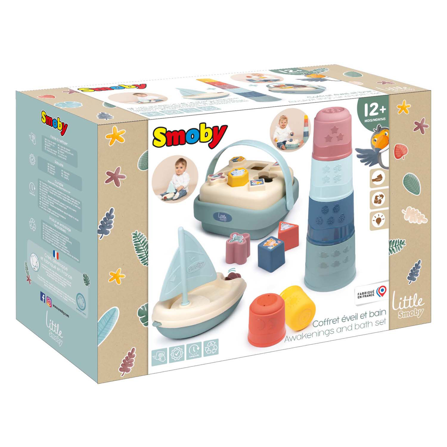 Little Smoby Baby Activiteiten en Badset, 13dlg.