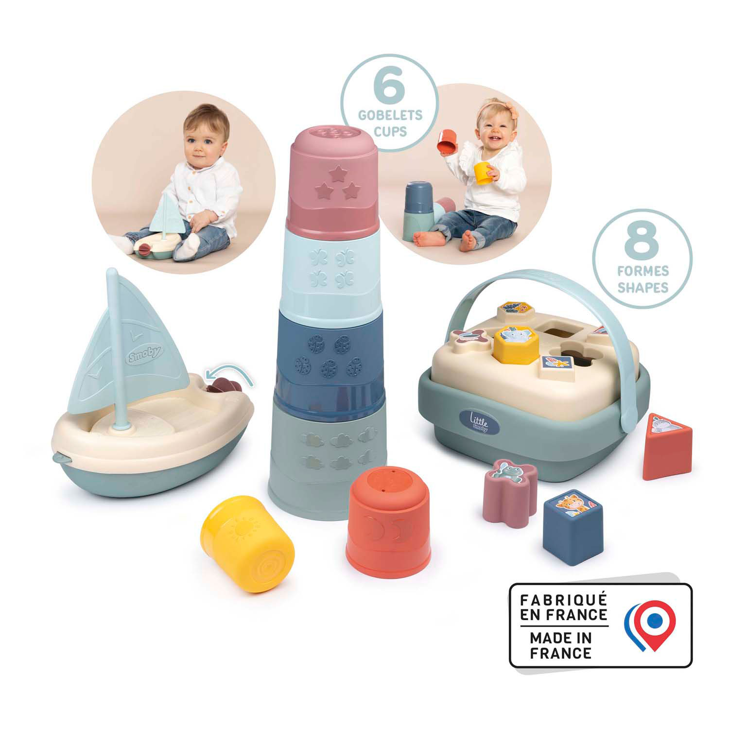 Little Smoby Baby Activiteiten en Badset, 13dlg.