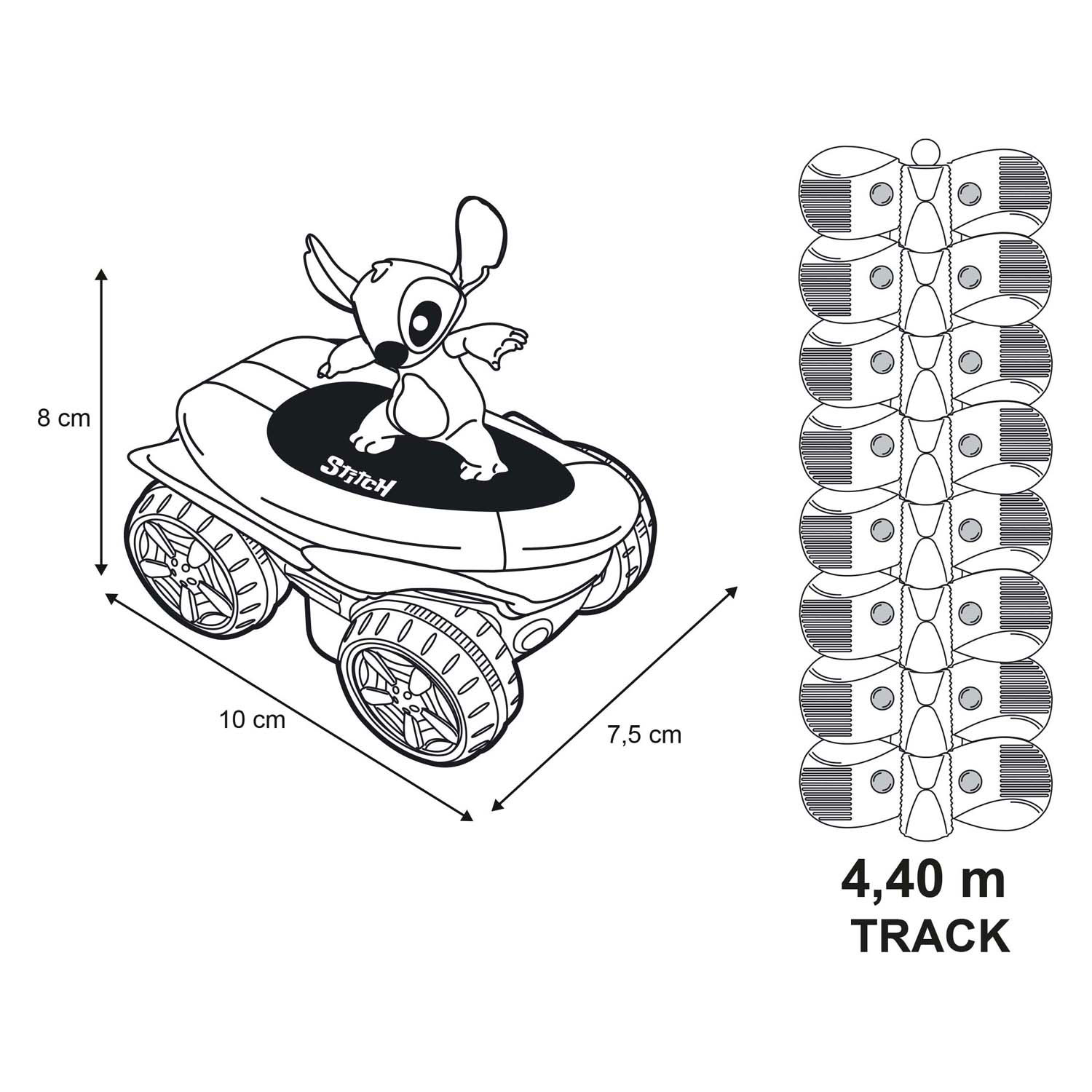 Smoby Stitch Flextreme Racebaan Set