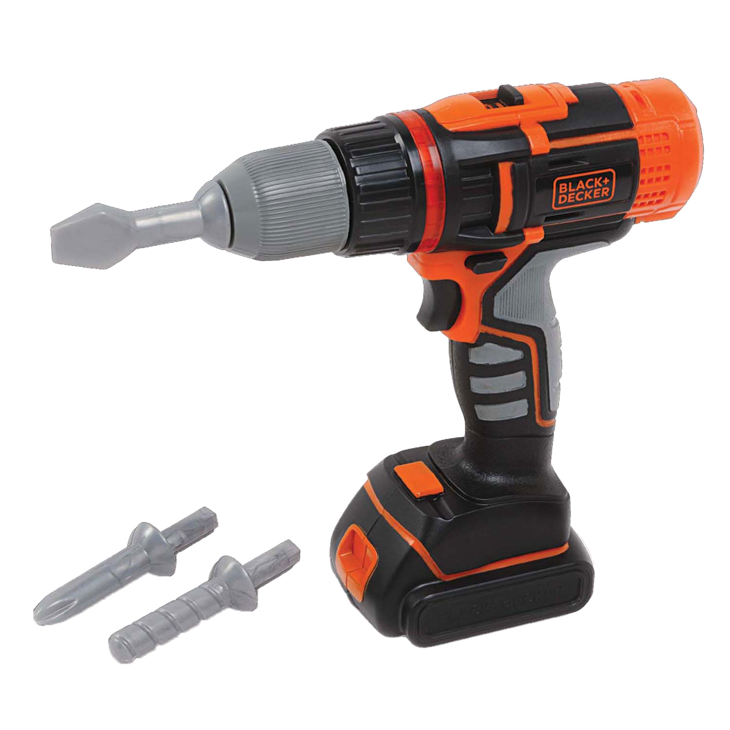 Smoby Black & Decker Boor met Licht en Accessoires, 4dlg.