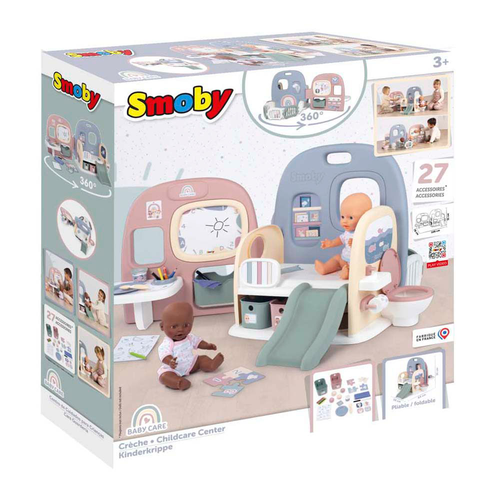 Smoby Baby Care Kinderopvang Centrum, 27dlg.