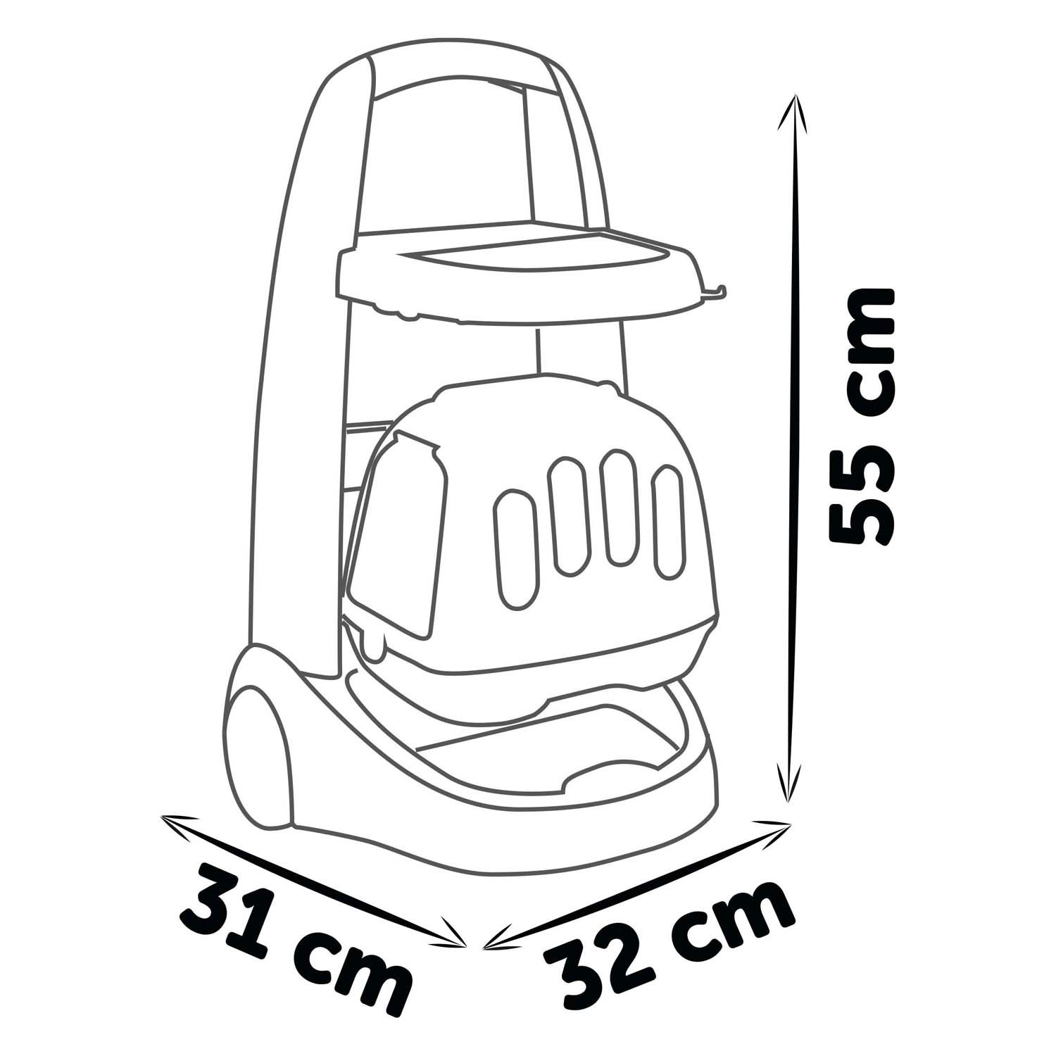 Smoby Dierenverzorger Trolley met Panda, 10dlg.