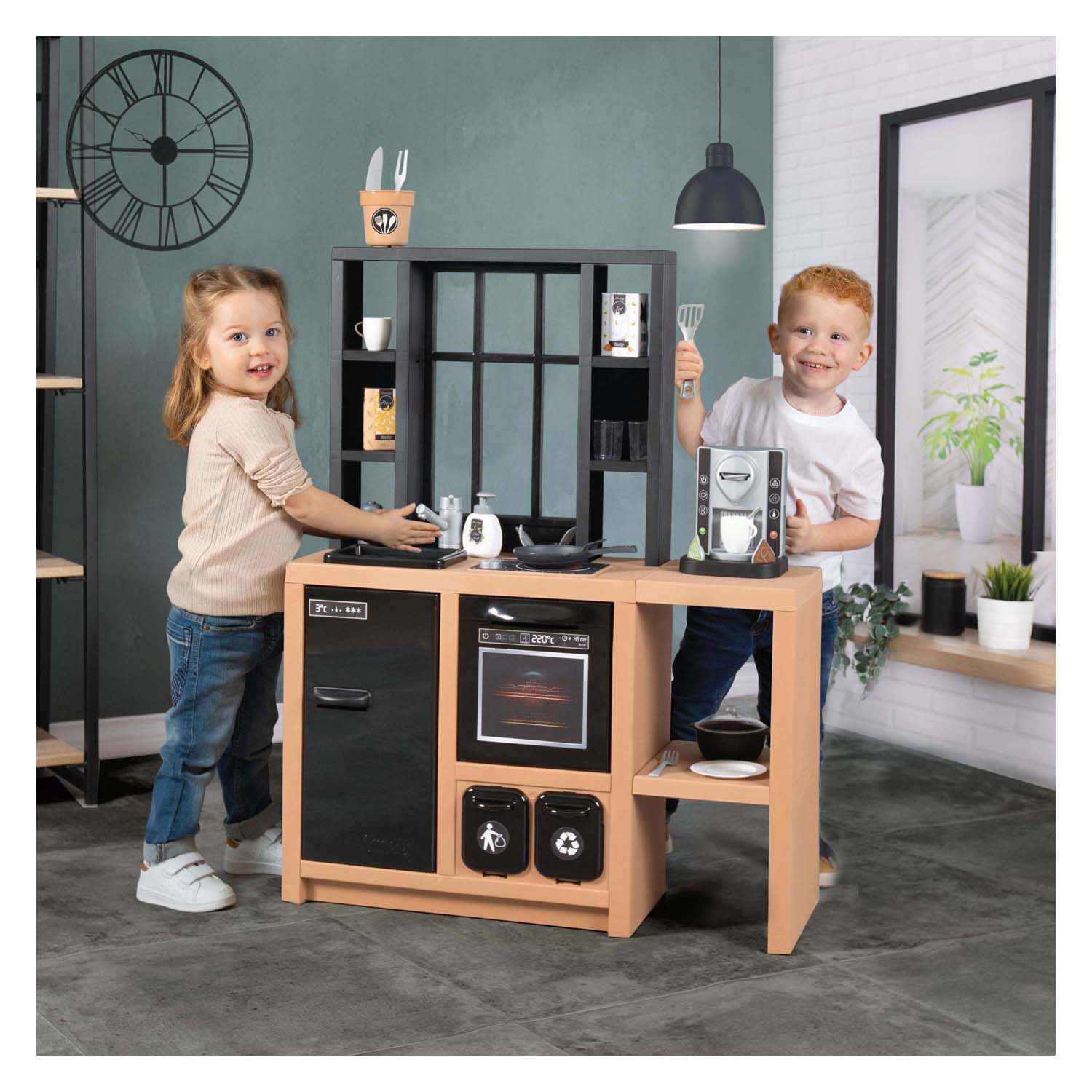 Smoby Loft Speelkeuken, 32dlg.