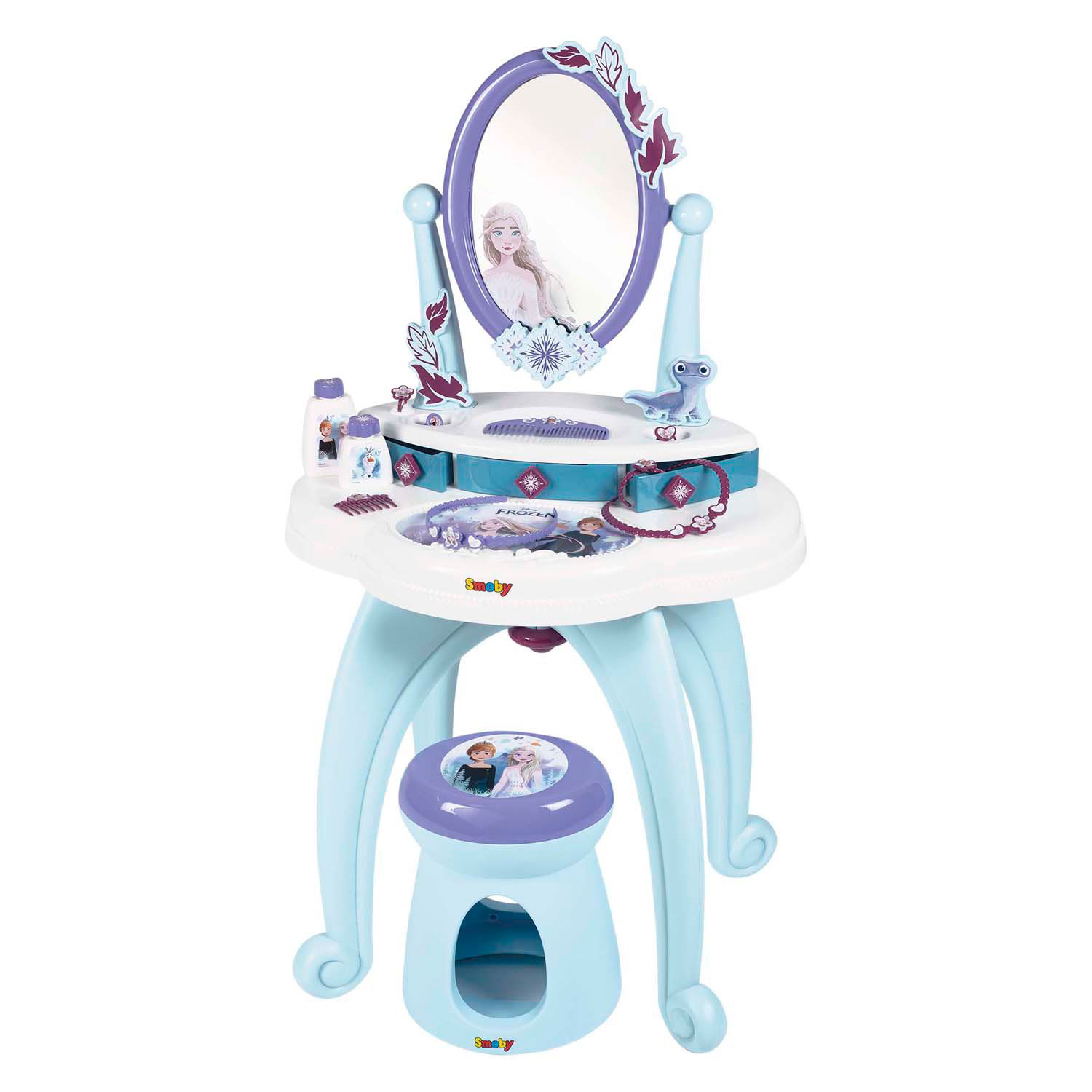 Smoby Frozen 2in1 Kaptafel met Kruk, 10dlg.