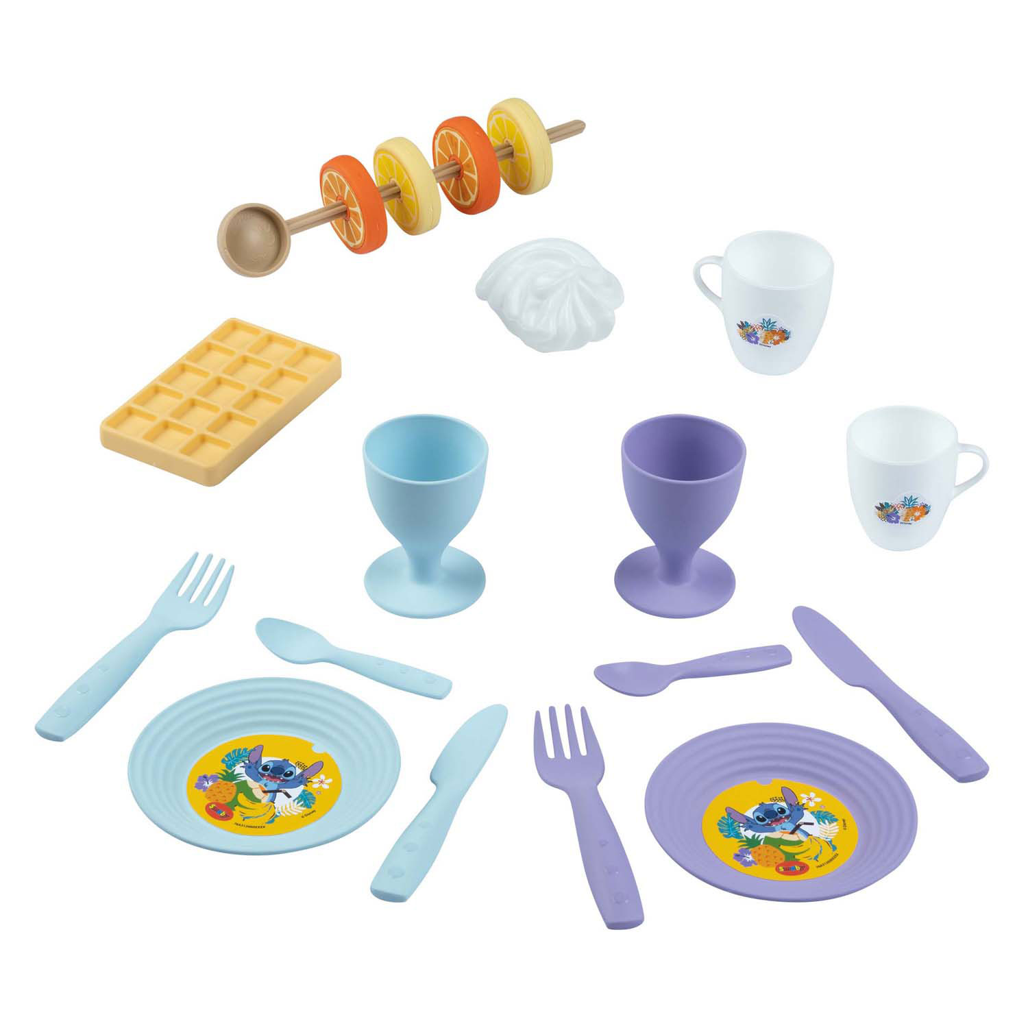 Smoby Stitch Picknickmand met Accessoires, 19dlg.