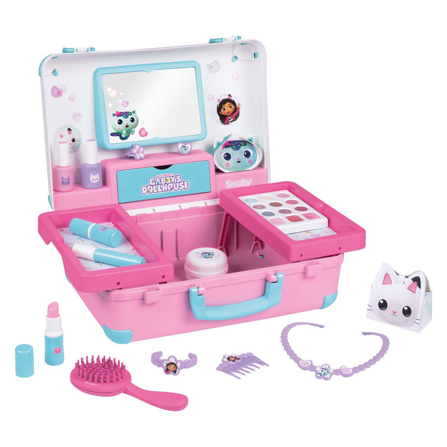 Smoby Gabby's Dollhouse Beauty Case, 15 Stück.