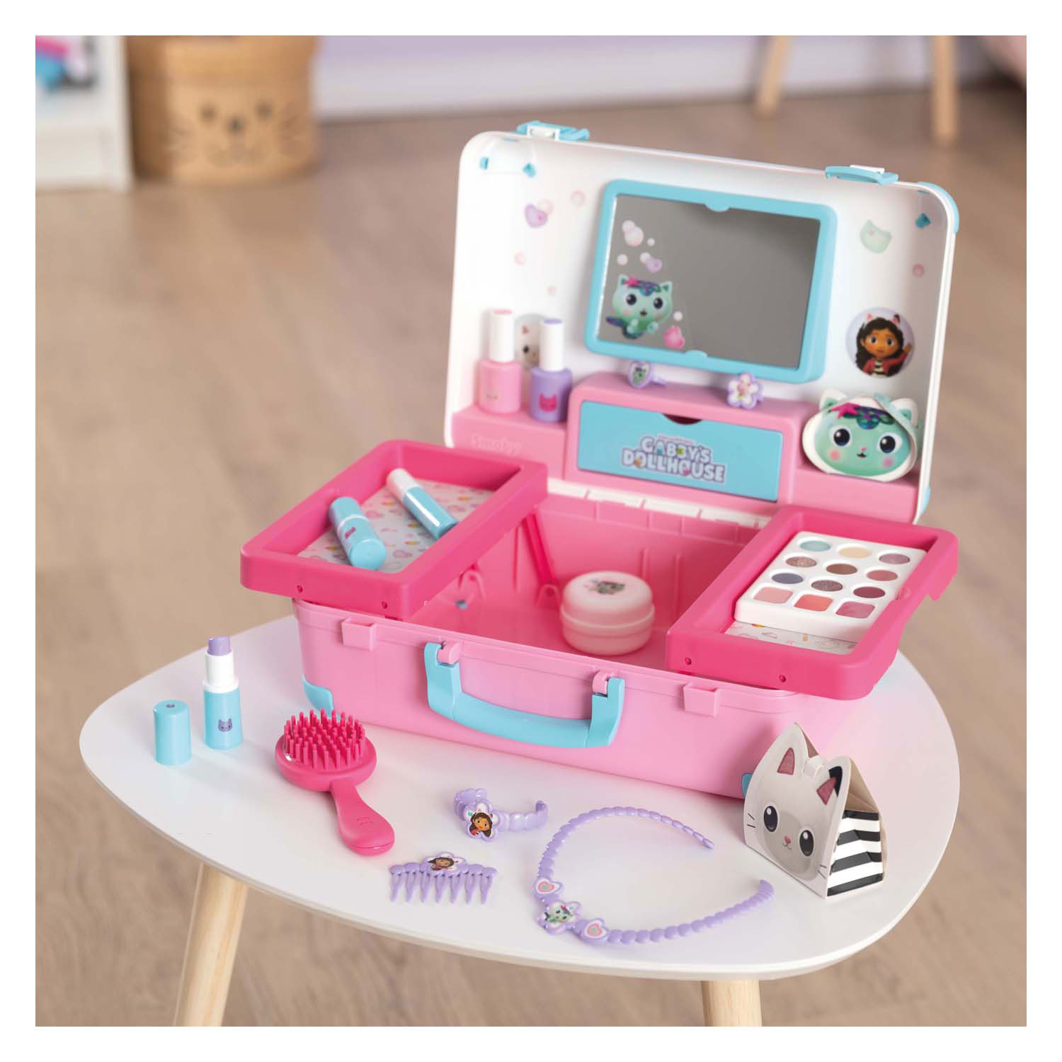 Smoby Gabby's Dollhouse Beauty Case, 15 Stück.