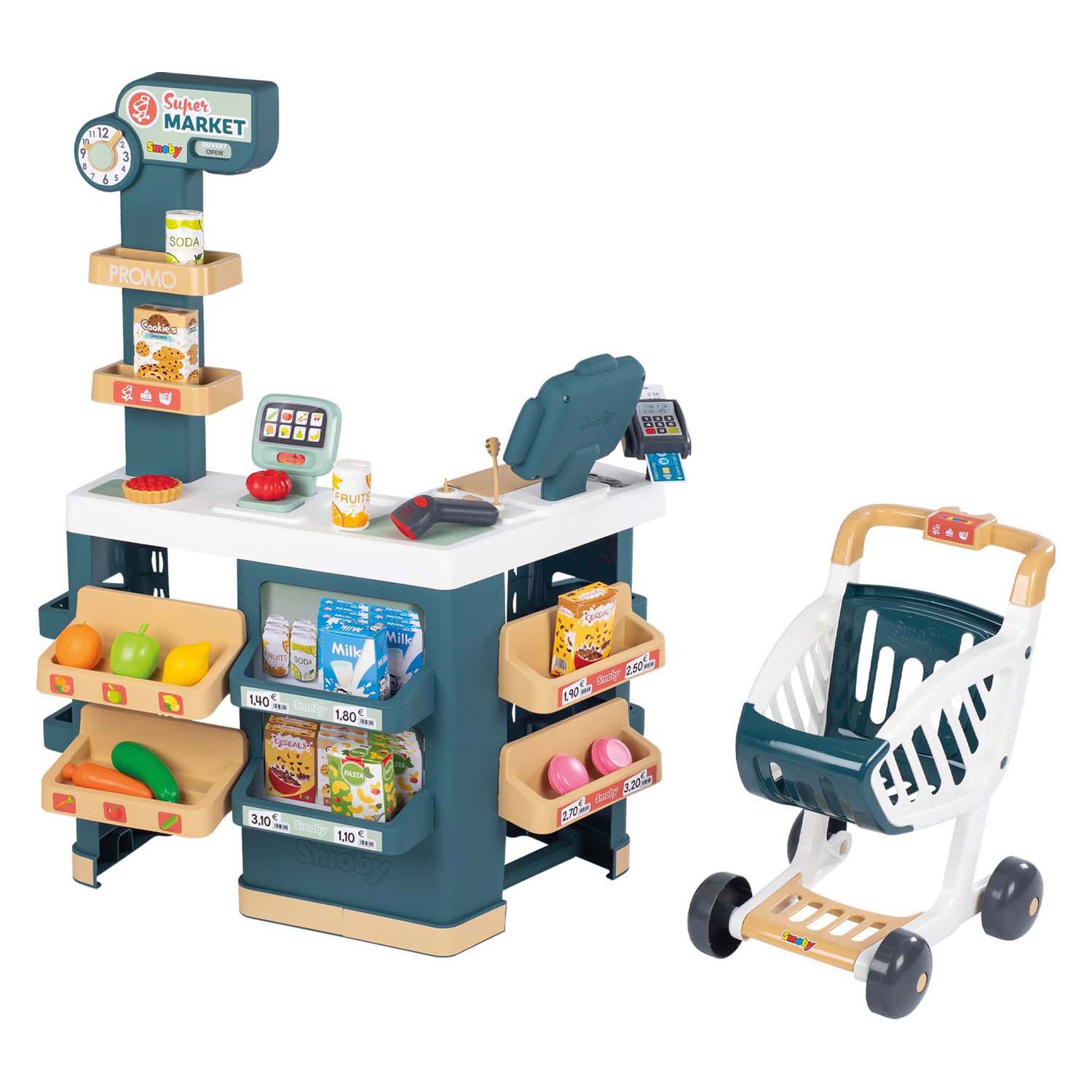 Smoby Supermarkt Met Accessoires, 42dlg.