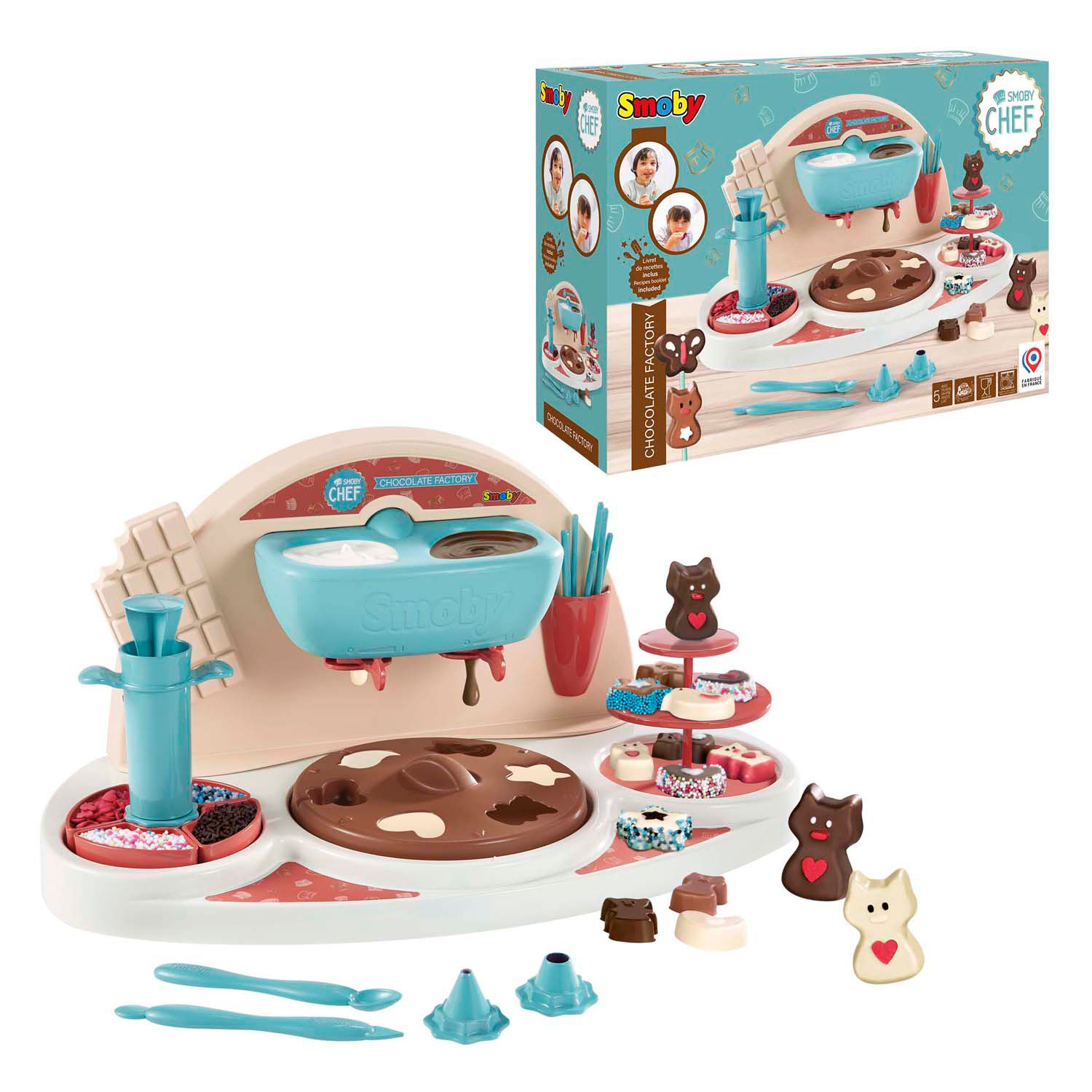 Smoby Chef Chocolade Fabriek, 64dlg.