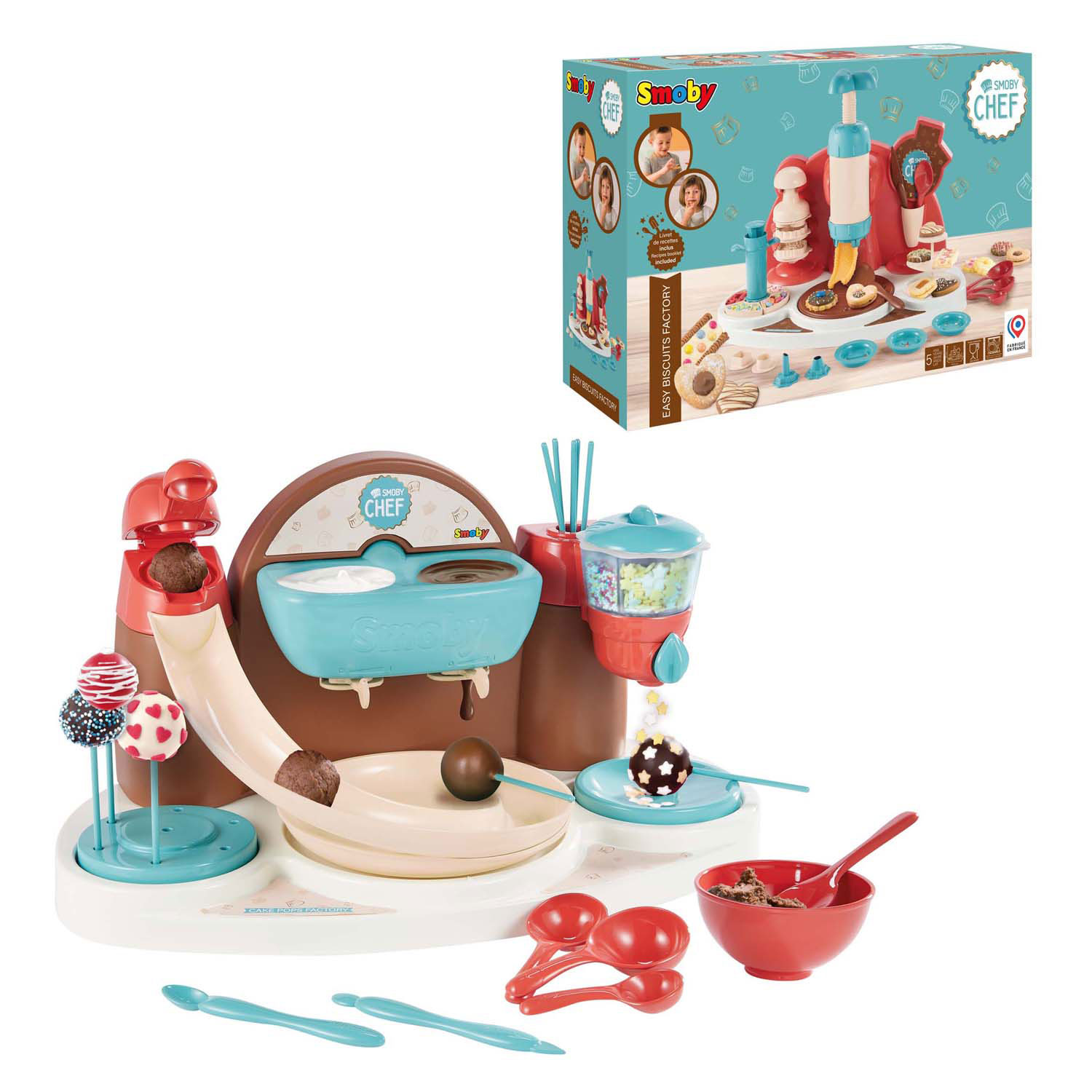 Smoby Chef Chocolade Lolly's Fabriek, 60dlg.