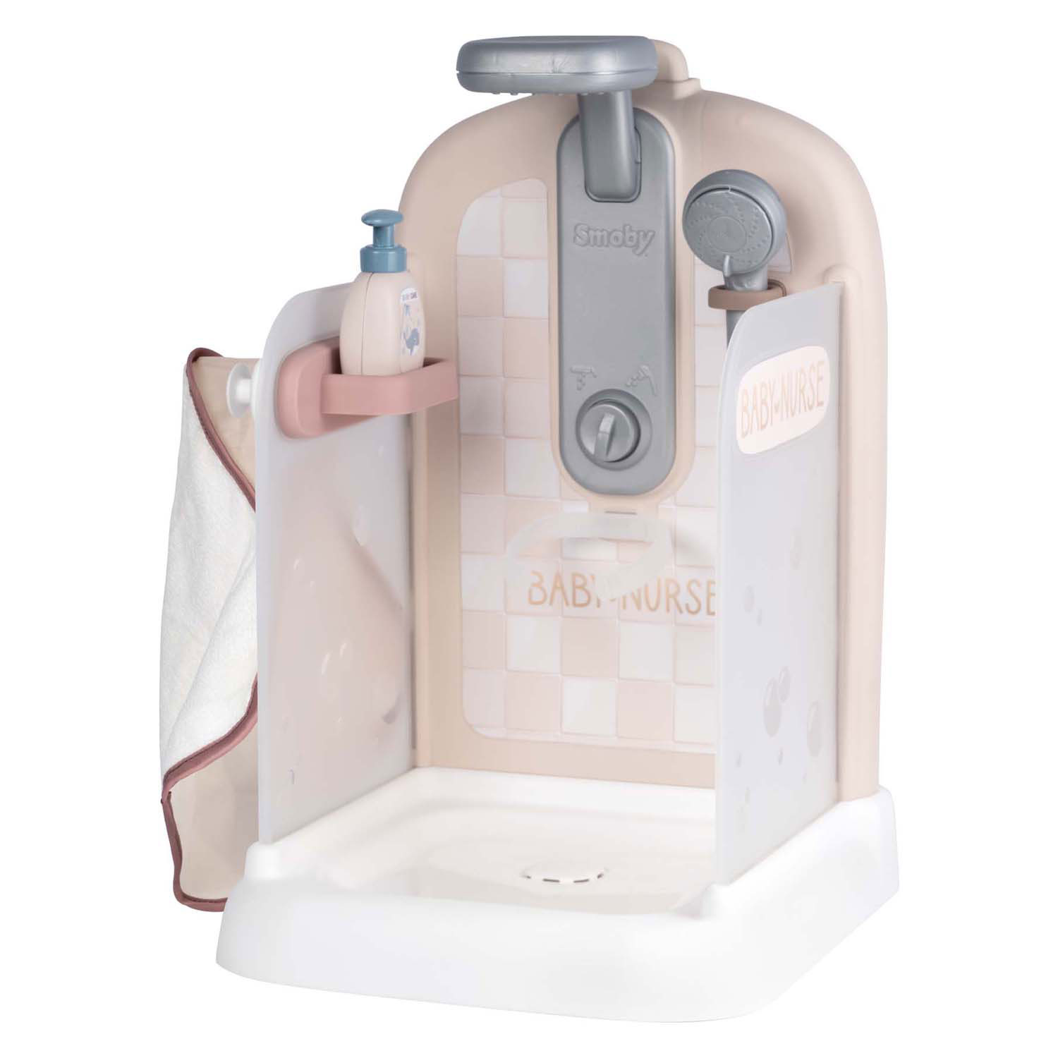 Cabine de douche Smoby Baby Nurse avec 3 accessoires