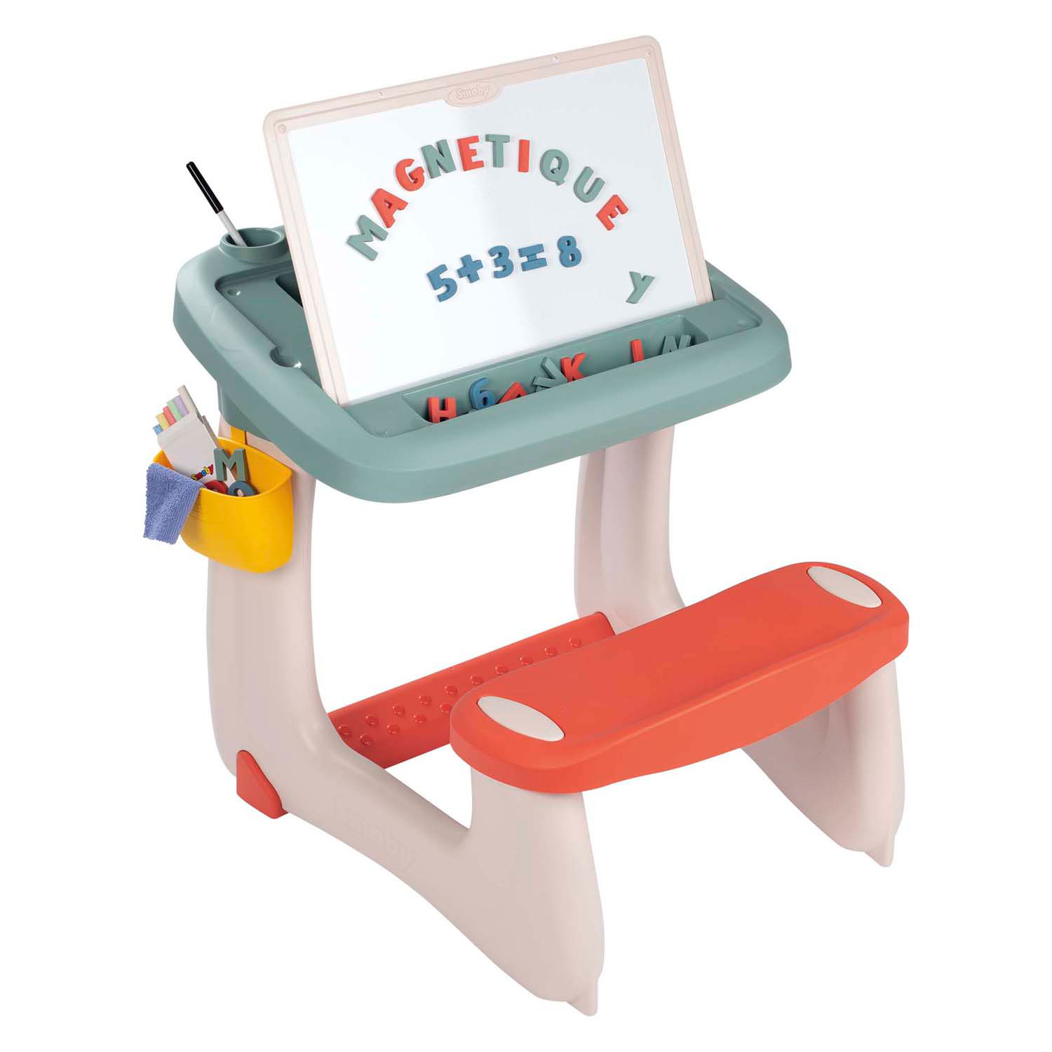 Smoby Ergonomische Kinderbureau met Accessoires, 80dlg.