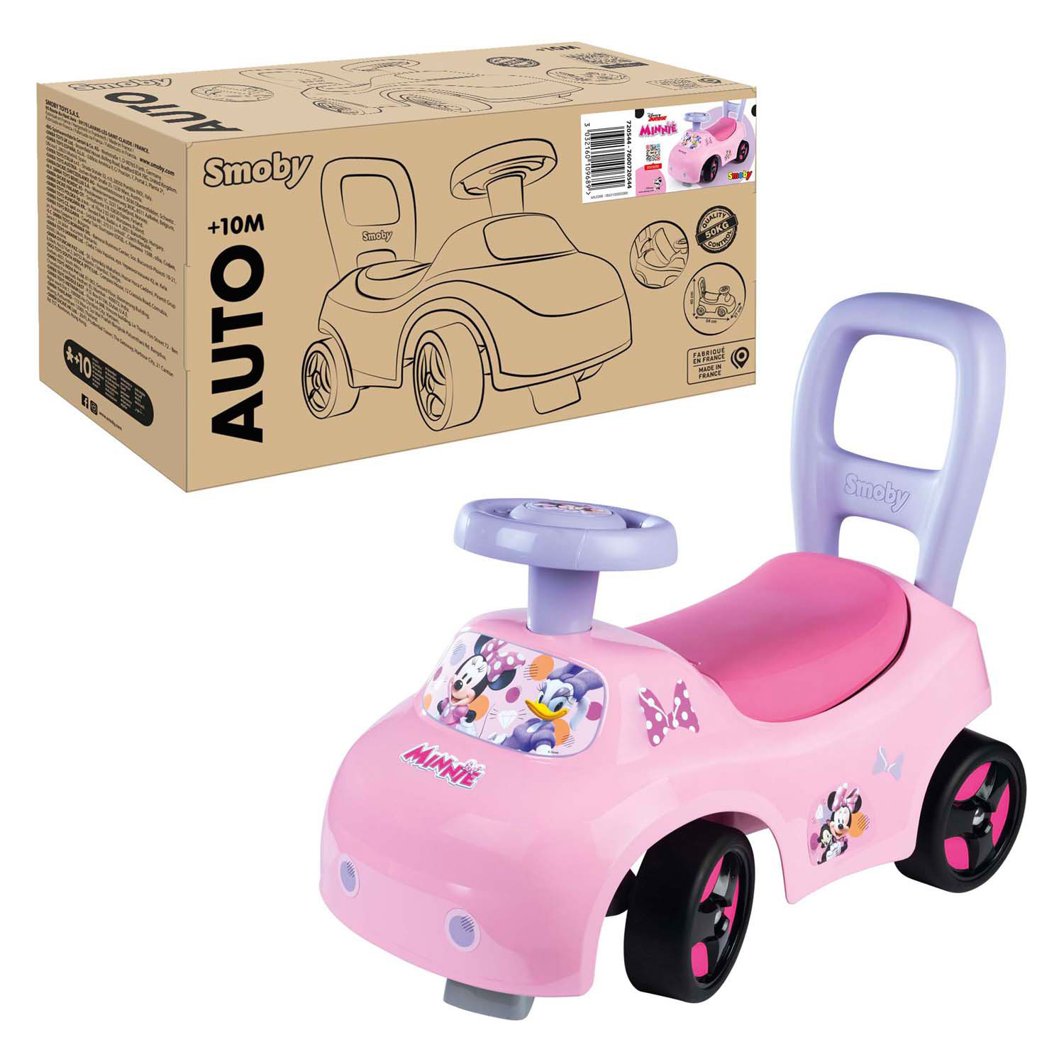 Smoby Loopauto Minnie Mouse