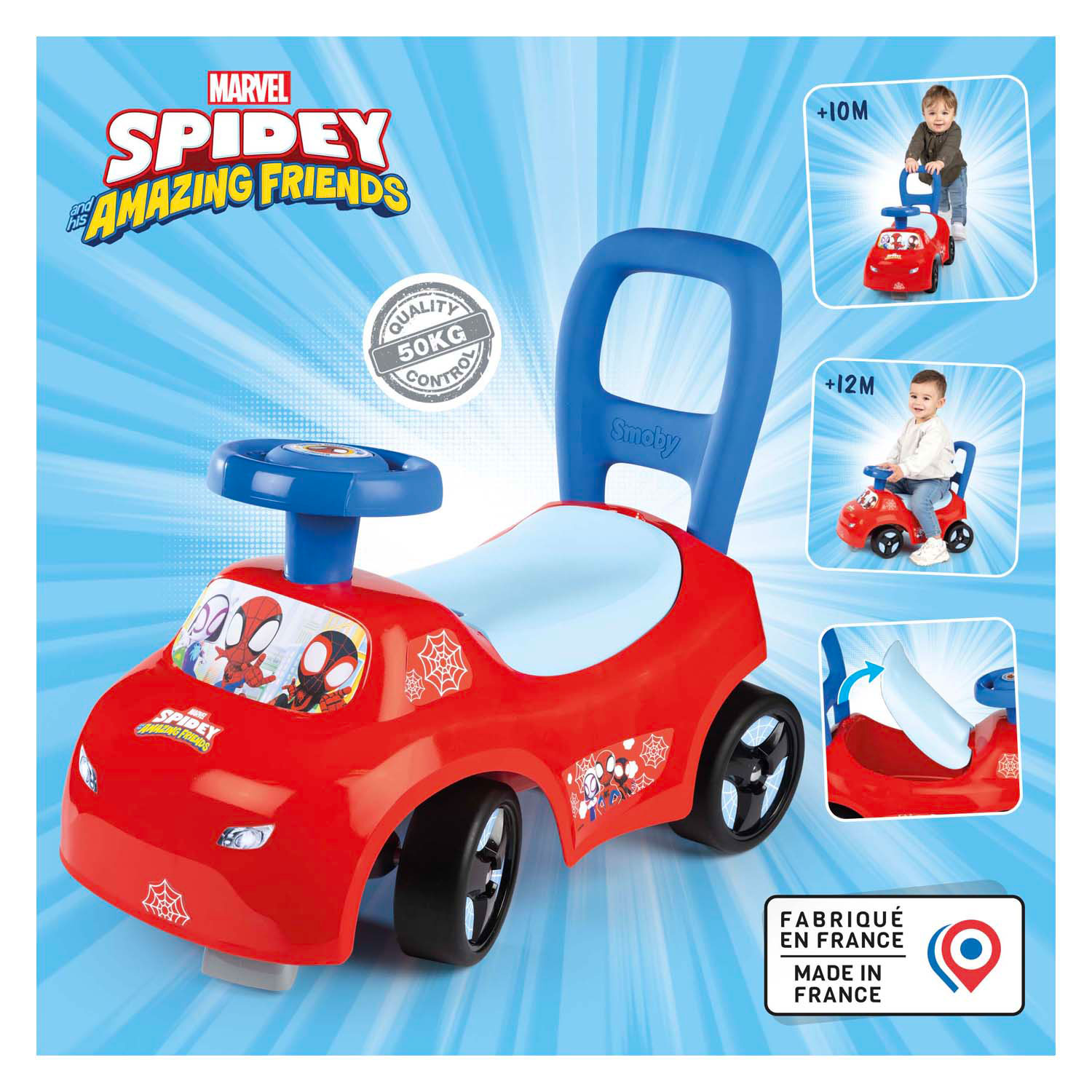 Smoby Loopauto Spidey