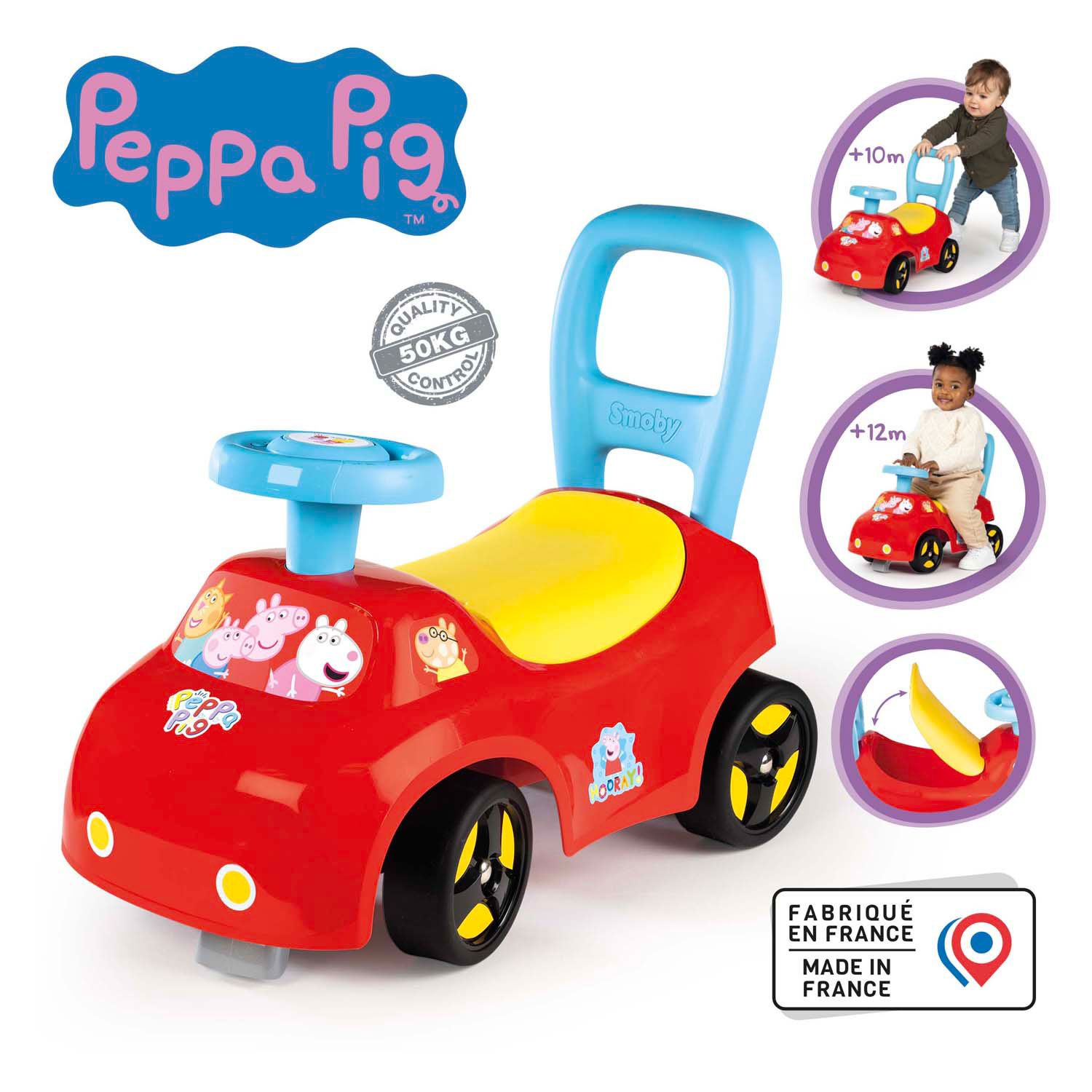 Smoby Loopauto Peppa Pig