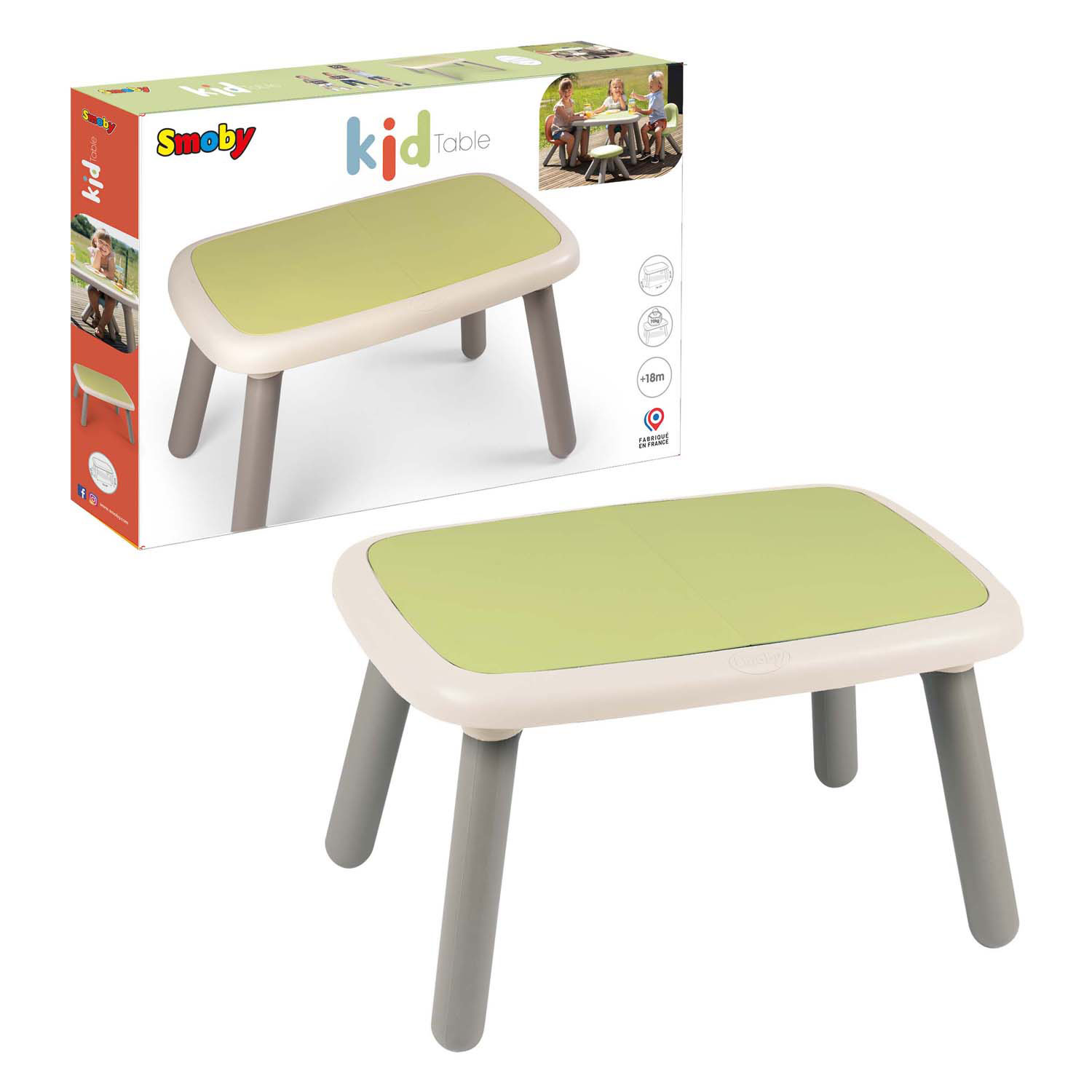 Smoby Life Kindertafel Groen