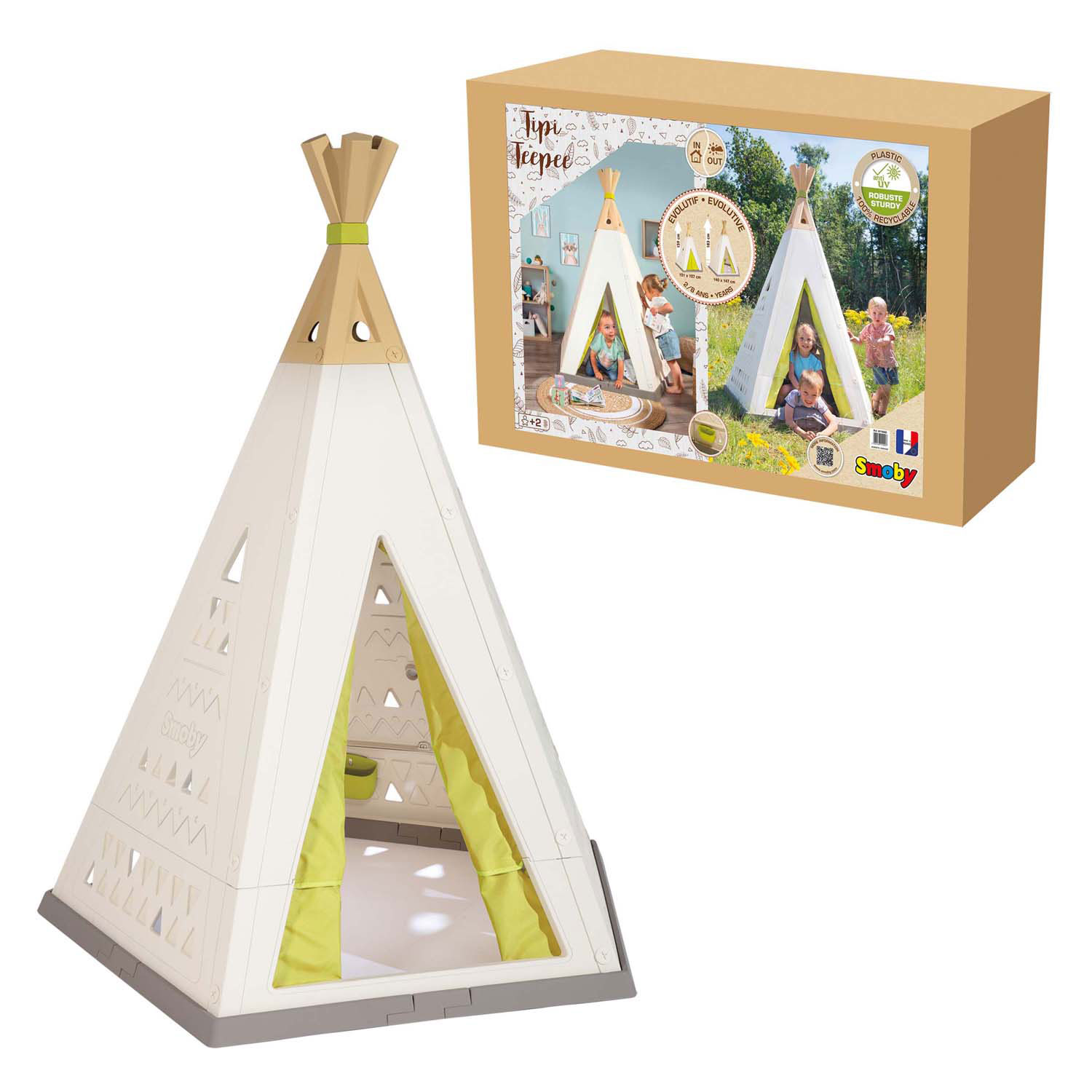 Smoby Life Tipi Tent, 183cm