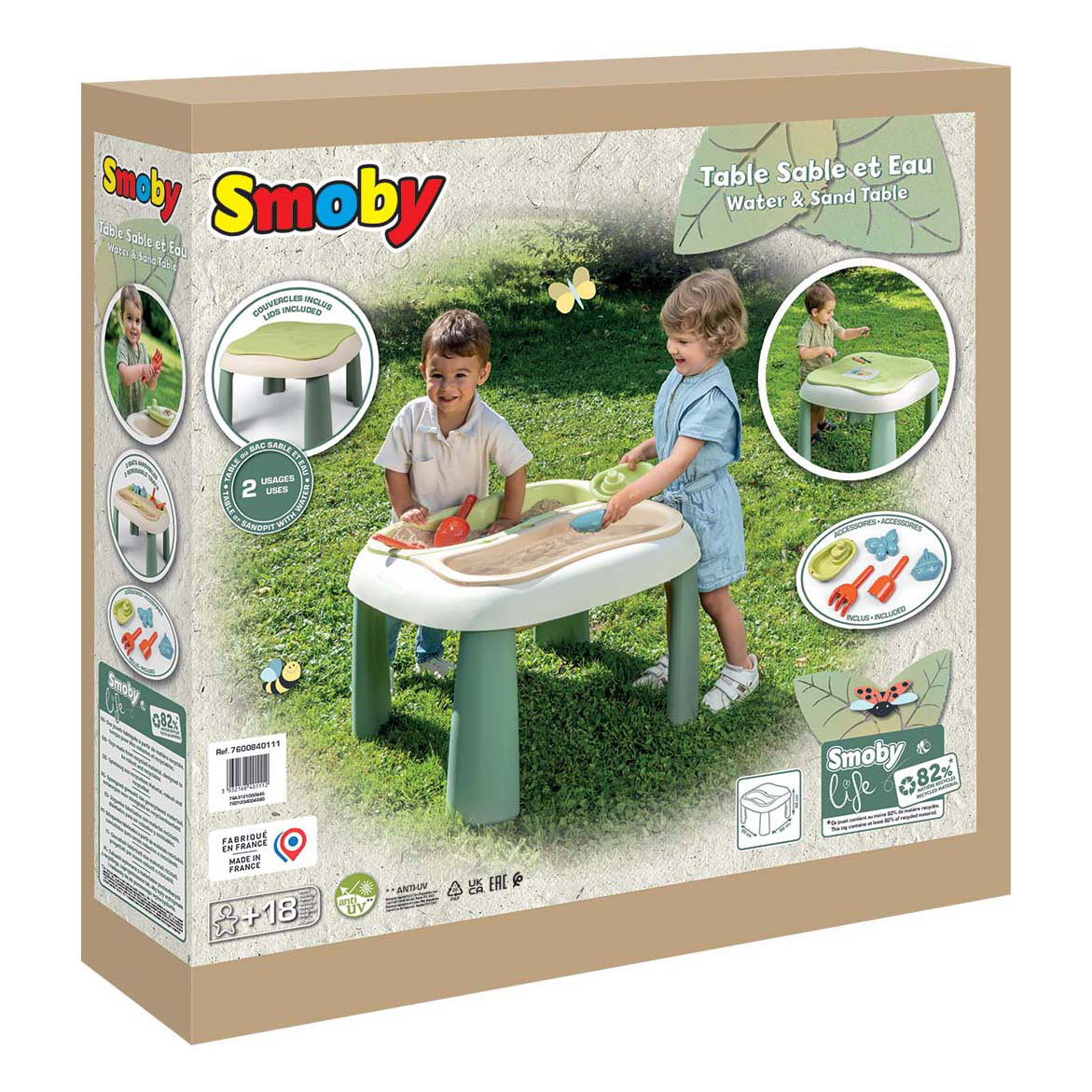 Smoby Life Zand- en Watertafel