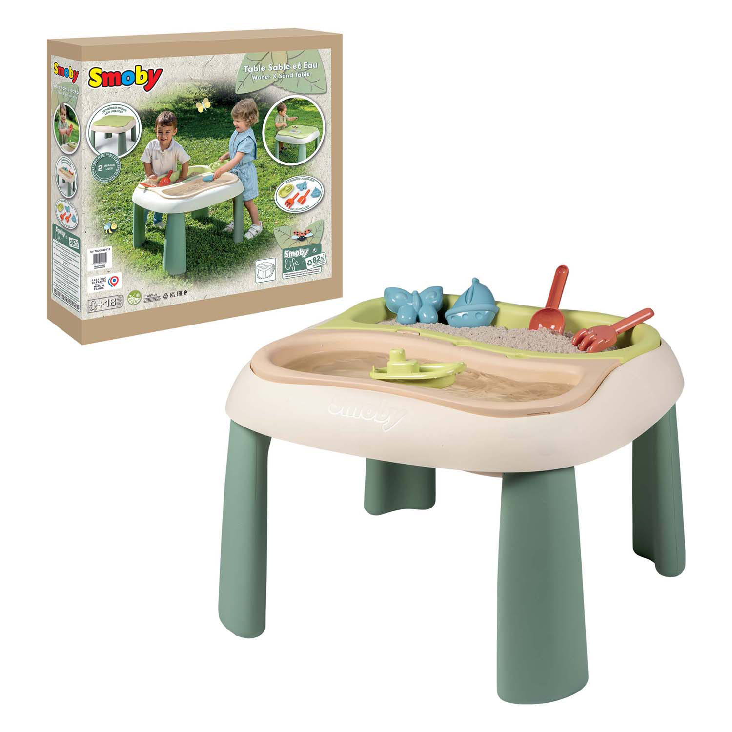 Smoby Life Zand- en Watertafel