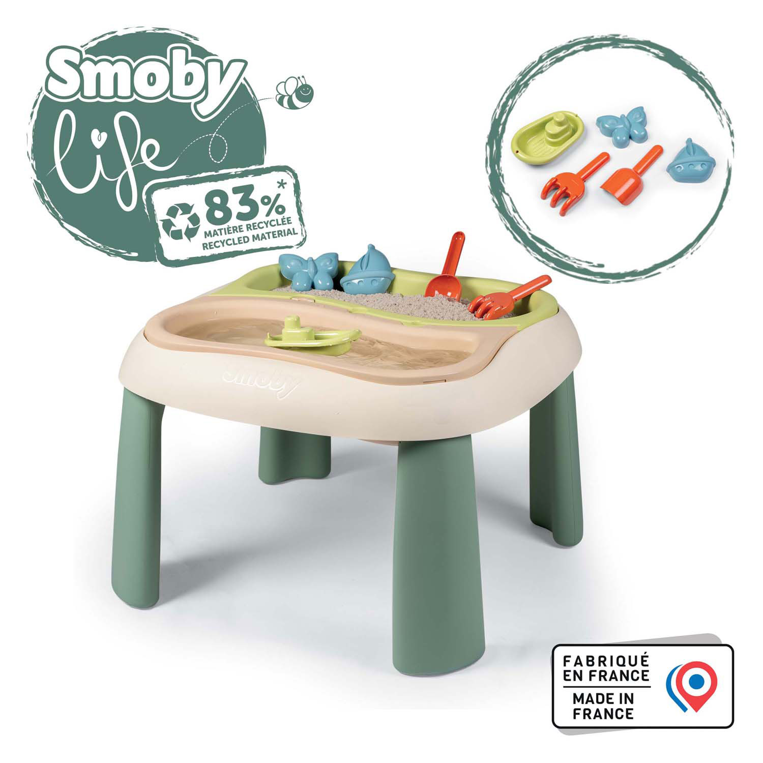 Smoby Life Zand- en Watertafel