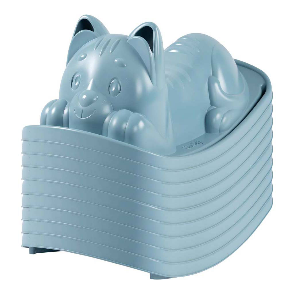 Smoby Life Schommel Kat Blauw