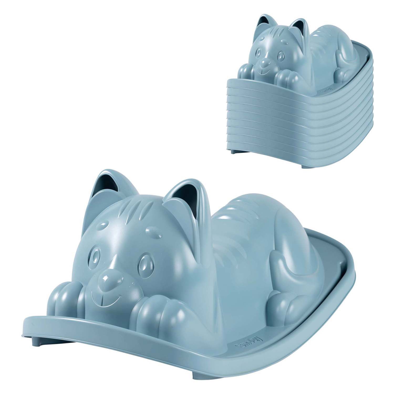 Smoby Life Schommel Kat Blauw