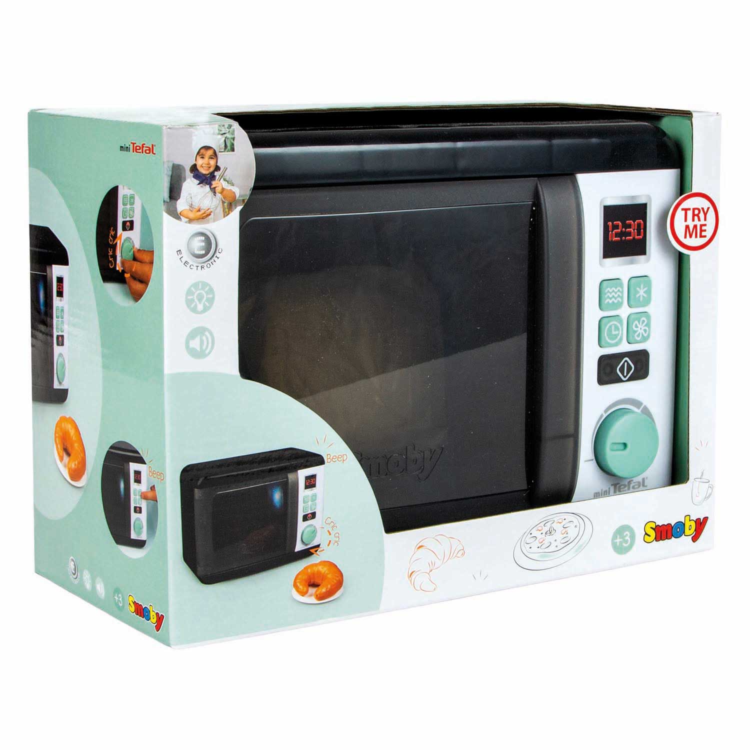 Smoby Tefal Elektrische Magnetron met Licht en Geluid