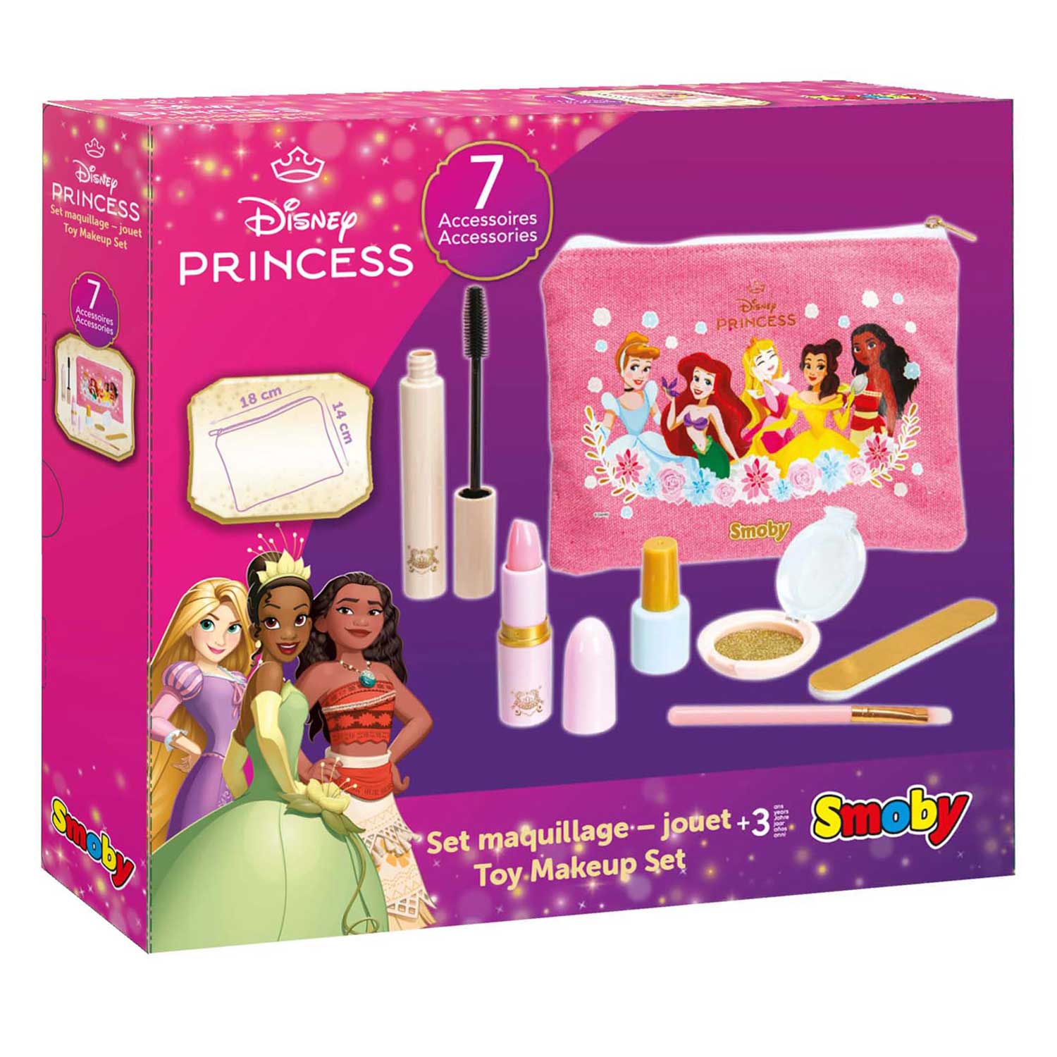 Smoby Disney Princess Make Up Set - 7dlg.
