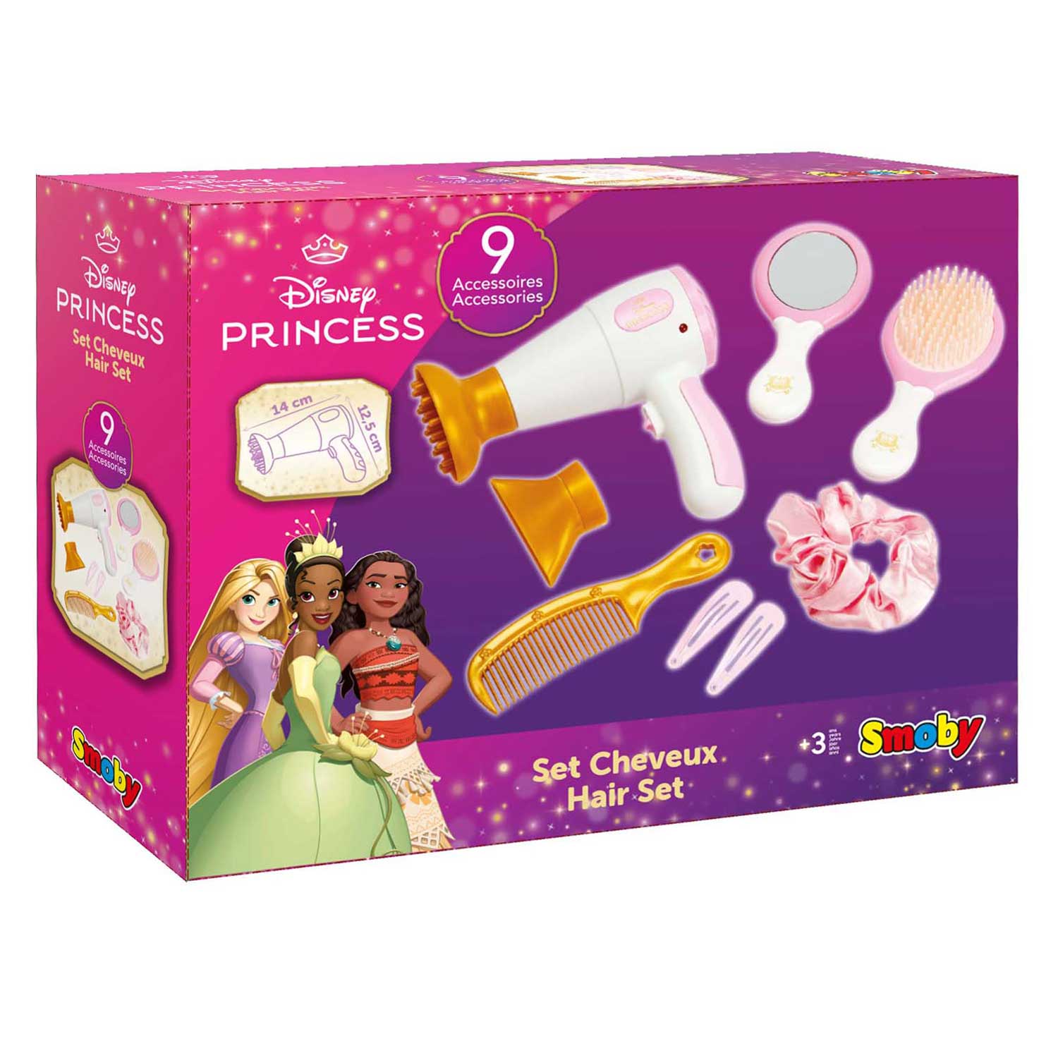 Smoby Disney Princess Haar Set - 9dlg.