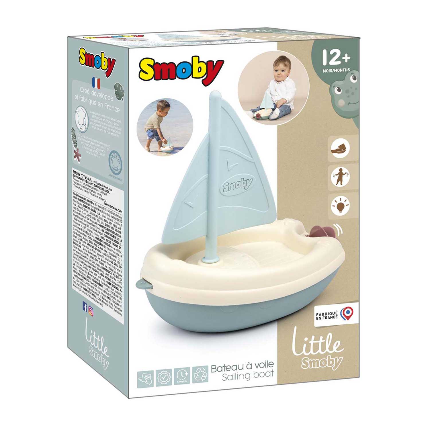 Kleines Smoby Segelboot