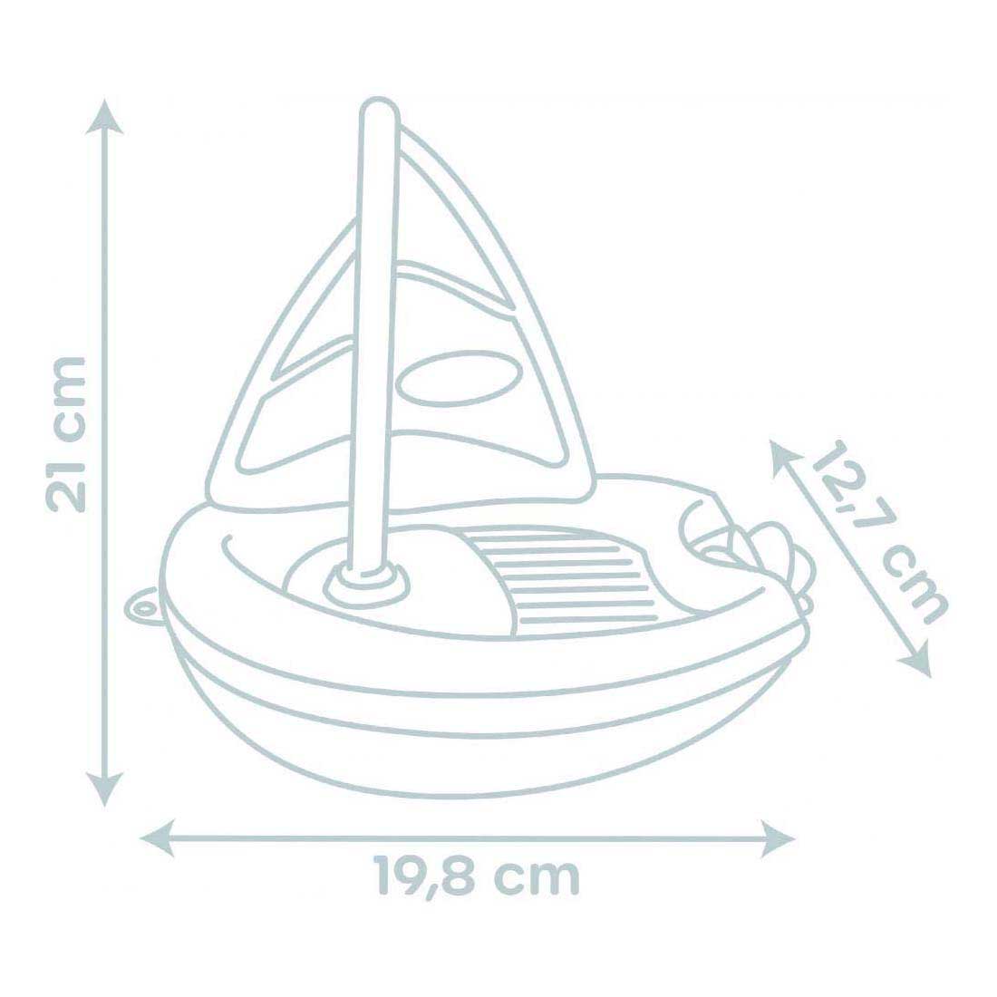 Kleines Smoby Segelboot
