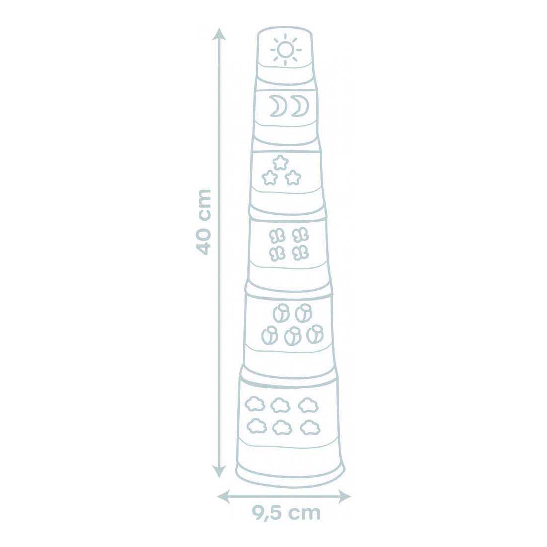 Kleiner Smoby Zauberturm - 6-tlg.