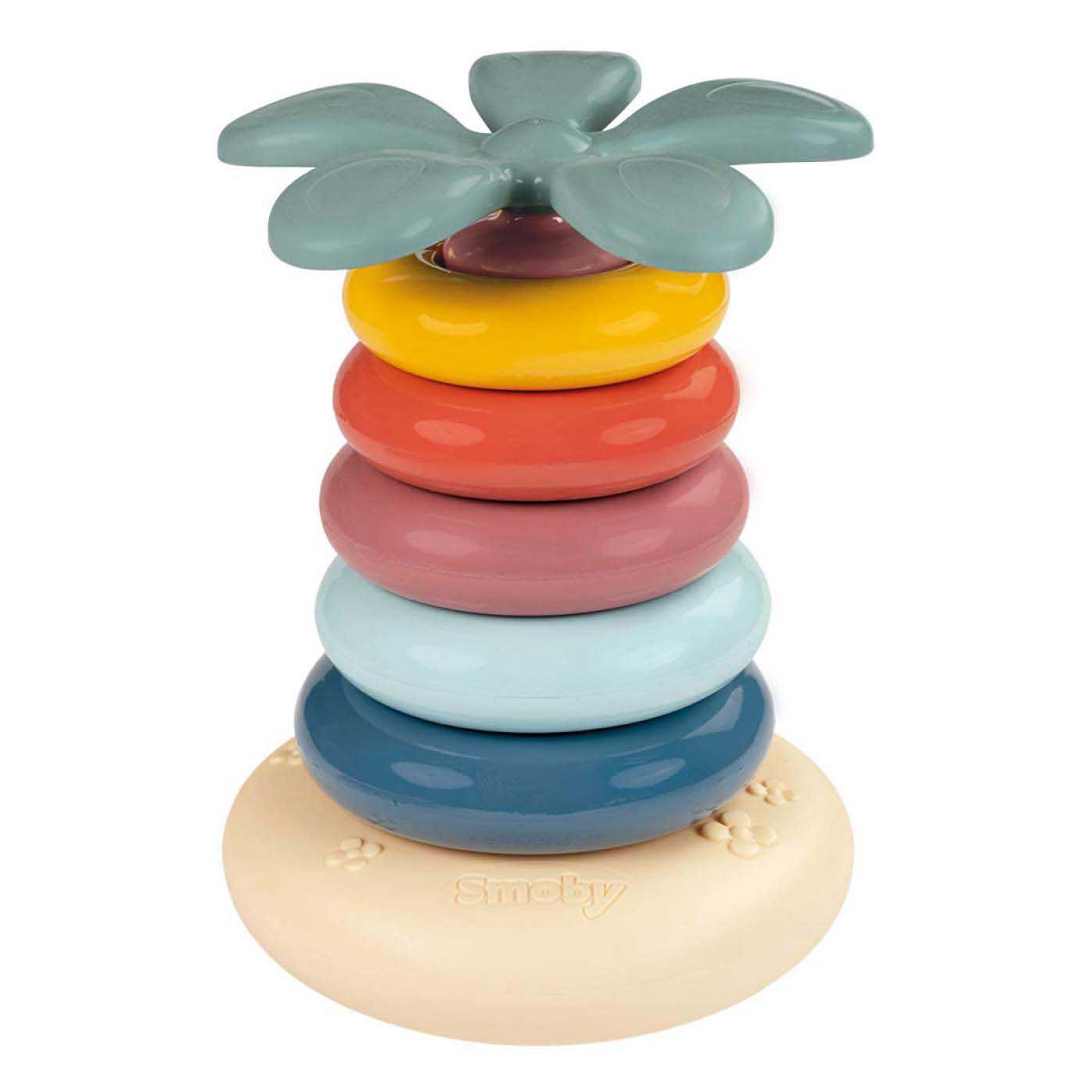 Pyramide empilable Little Smoby Roly Poly - 6 pièces.