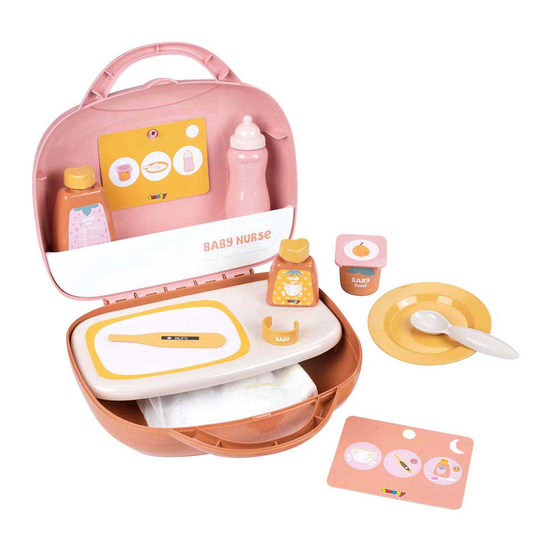 Smoby Baby Nurse Poppenverzorgingskoffer - 13dlg.