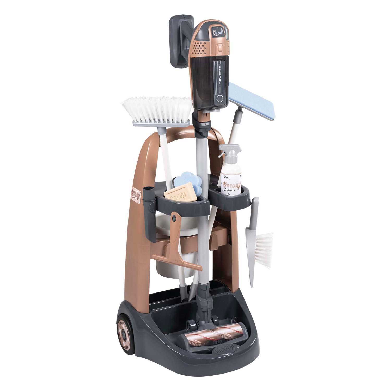 Smoby Rowenta Trolley en Handstofzuiger