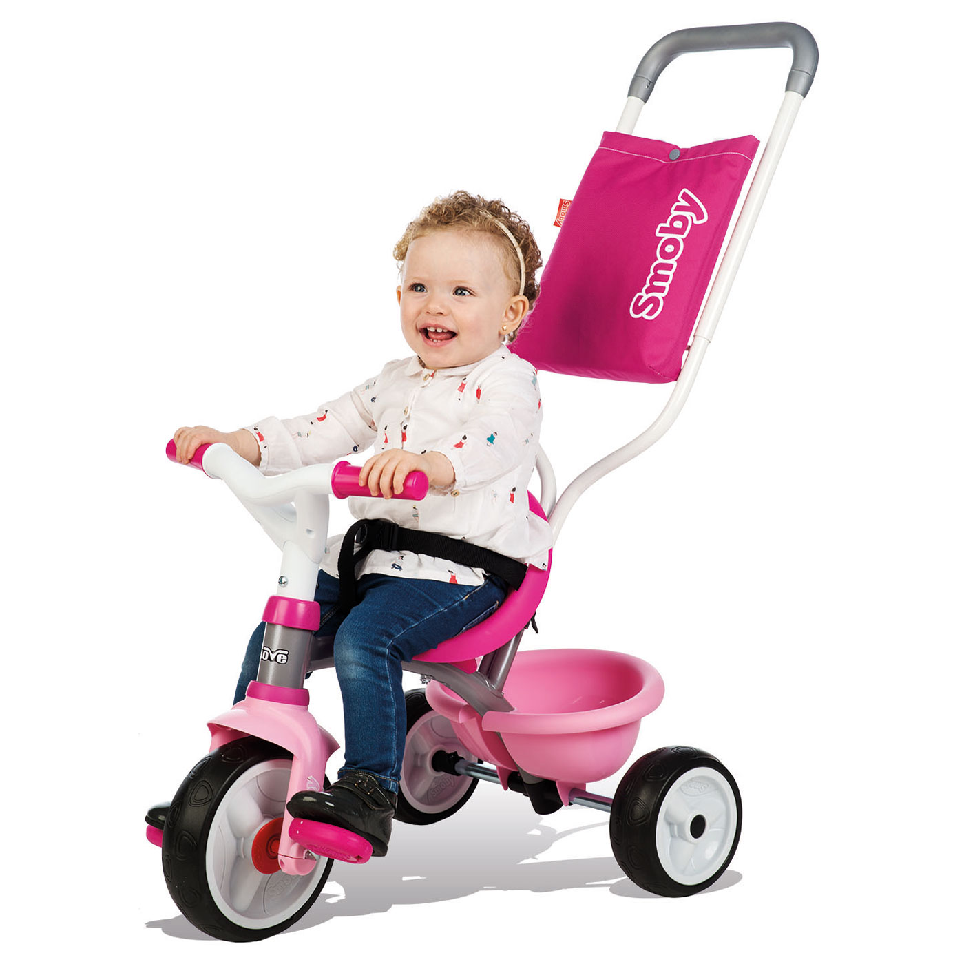 Smoby Be Move Comfort Driewieler 3in1 - Roze