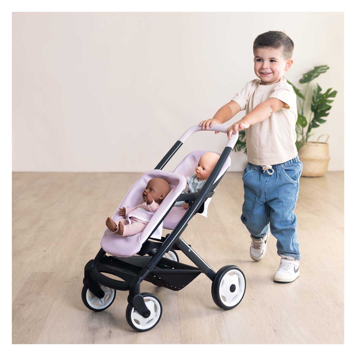 Smoby Maxi-Cosi Giocattolo Per Bambole – Seggiolino Auto Beige Con Maniglia, Per Bimbe E Bimbi Dai 3 Anni, Made In Spain
