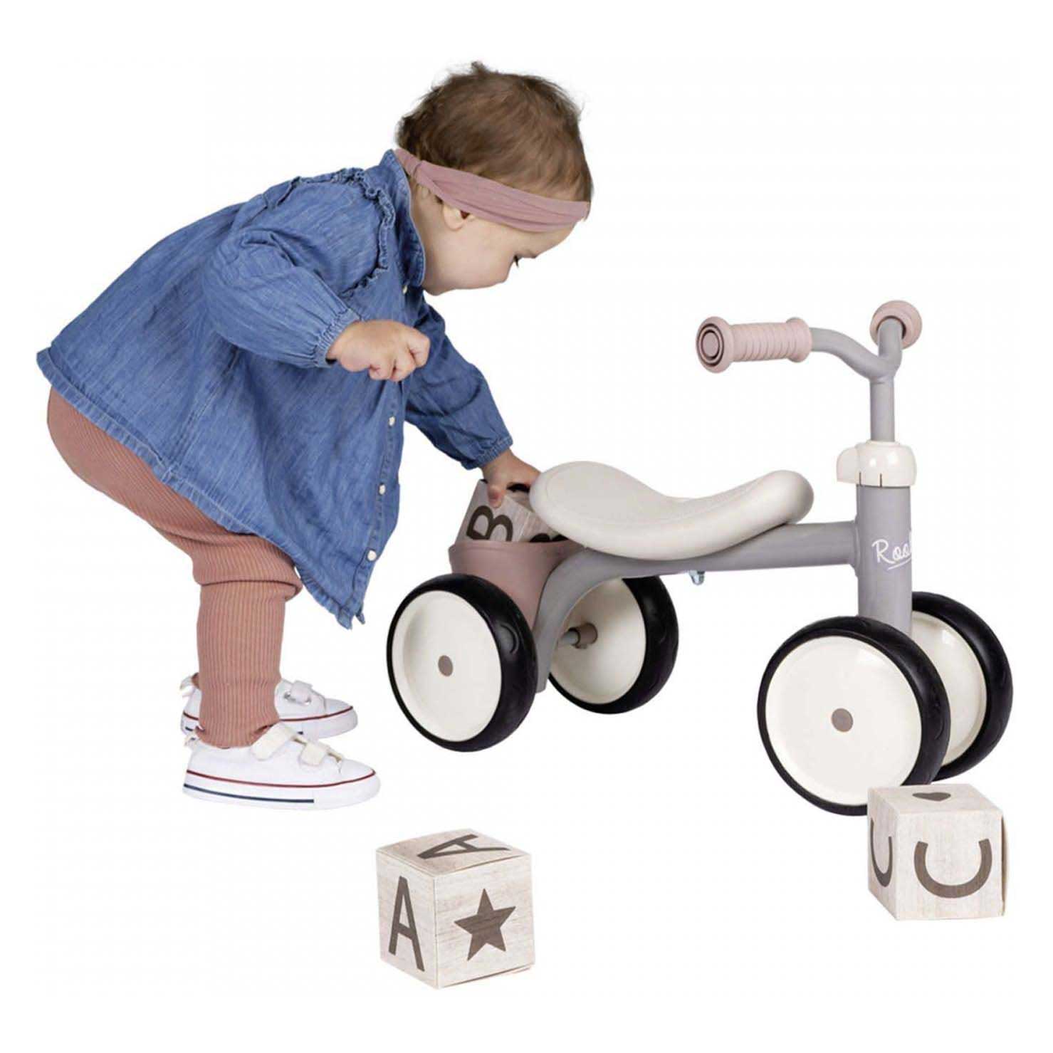Smoby Rookie Loopfiets Roze